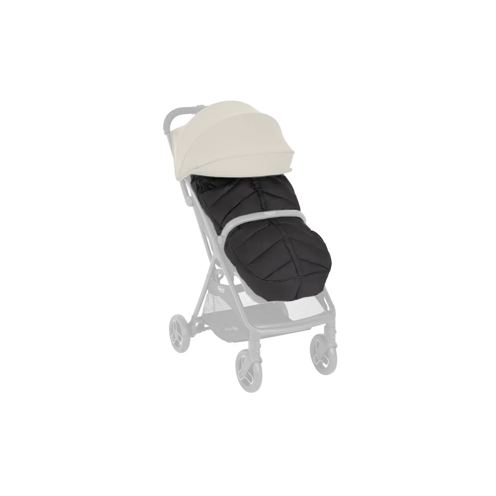 Graco Universal Footmuff - Black - Image 2