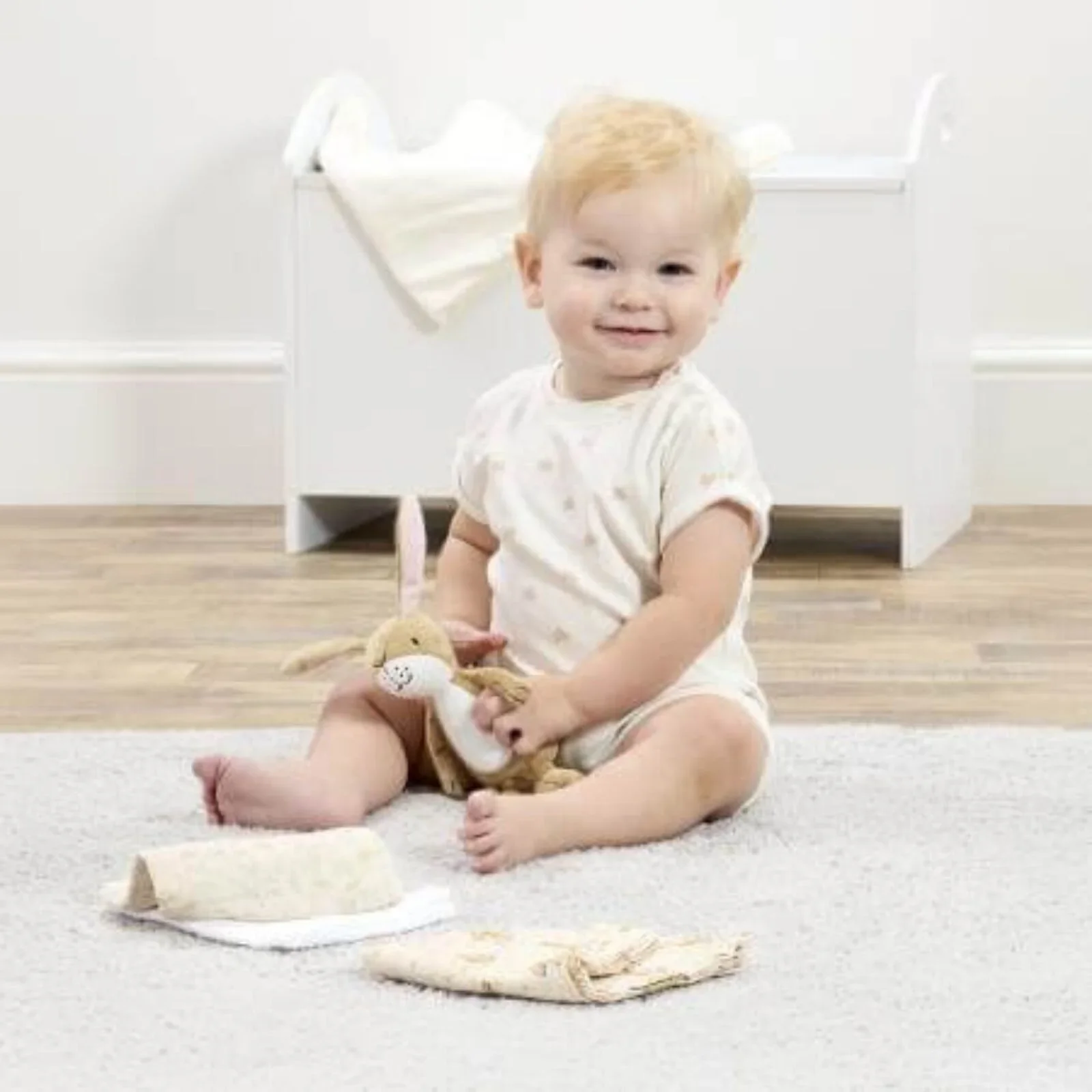 Guess How Much I Love You Soft Toy and Muslin Gift Set - Image 4