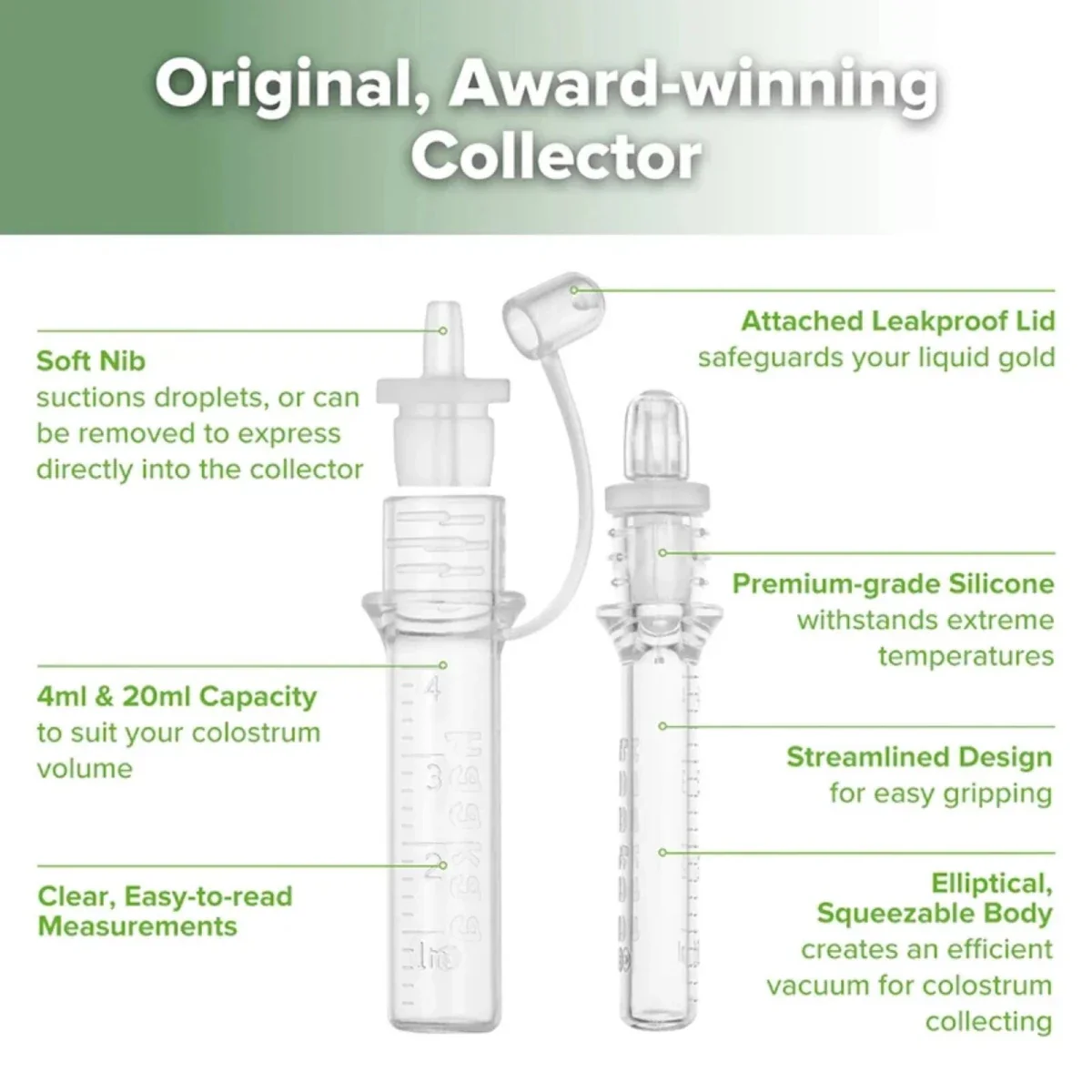 Haakaa Silicone Colostrum Collector Set - Image 3
