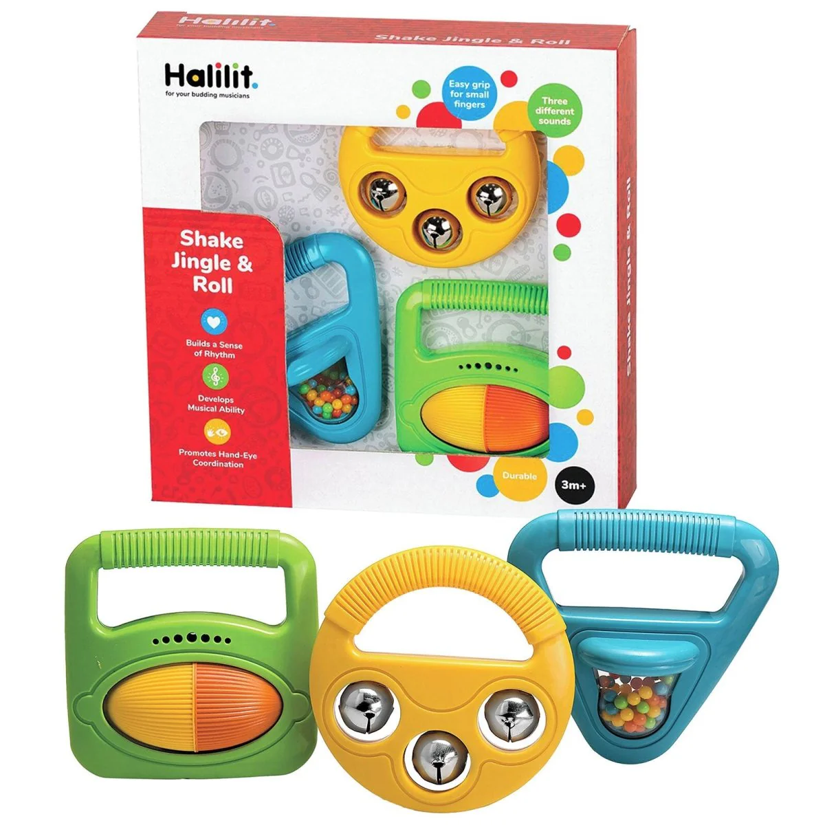 Halilit Shake, Jingle & Roll Gift Set - Image 2