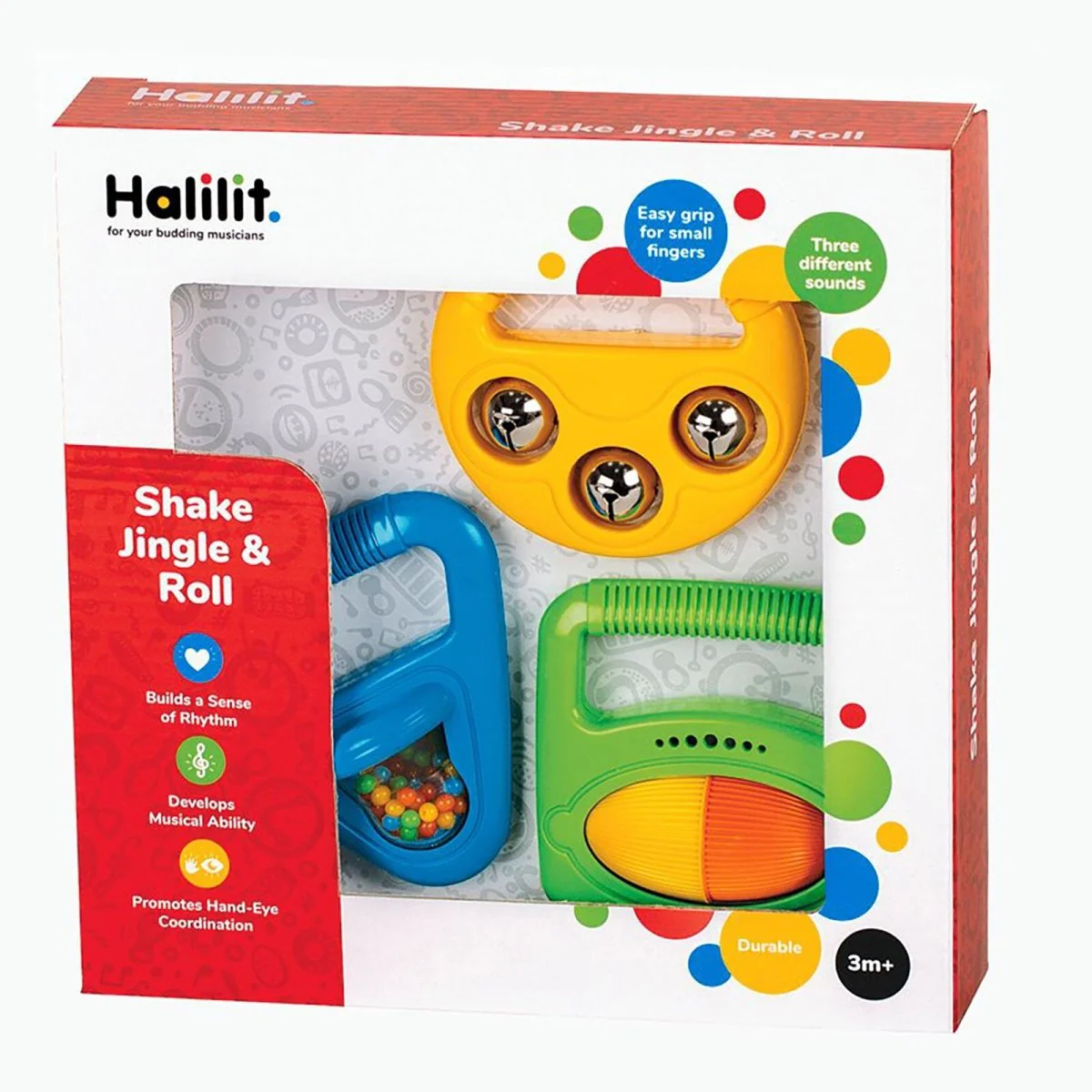 Halilit Shake, Jingle & Roll Gift Set - Image 3