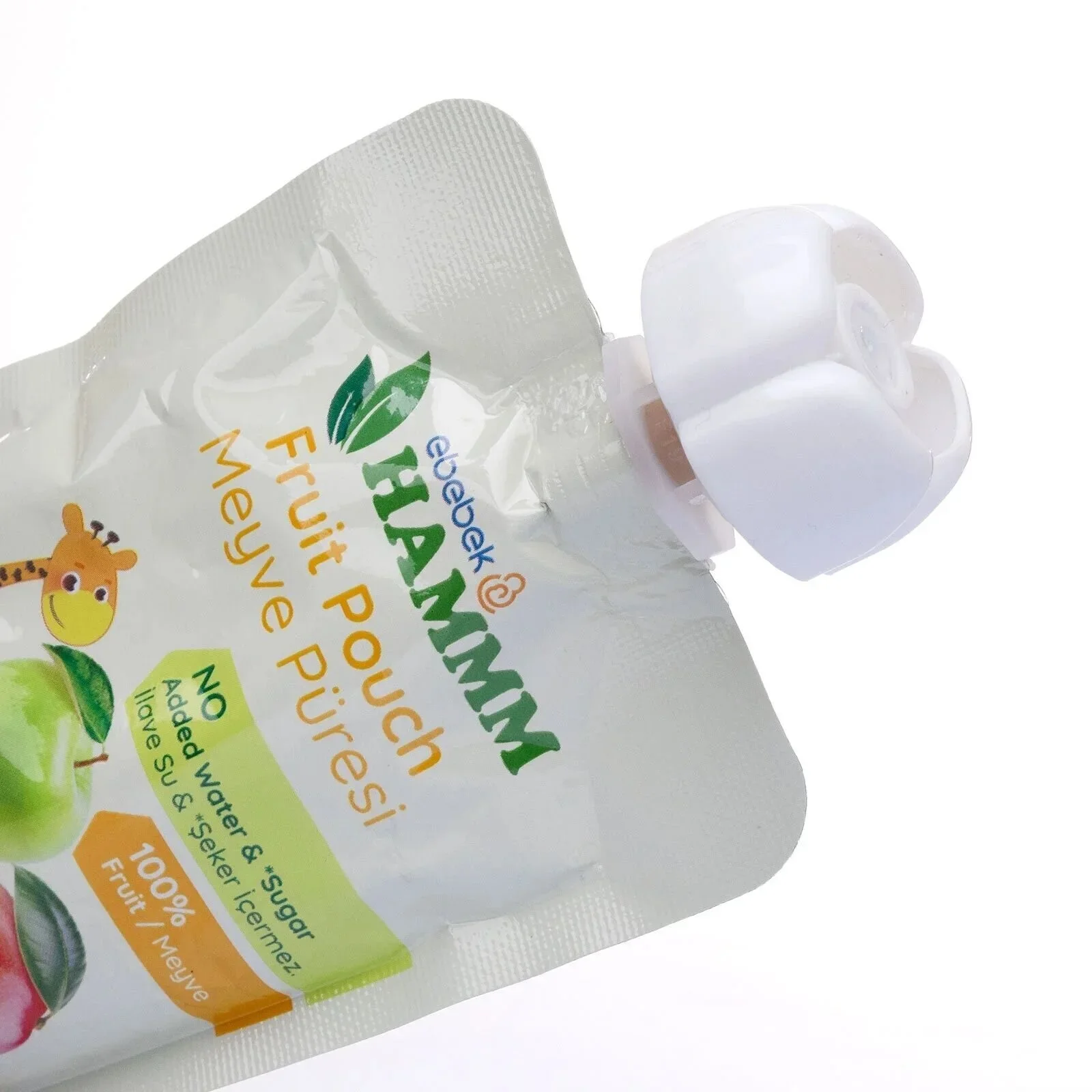 Hammm Apple Peach & Mango Puree Pouch 90g - Image 5