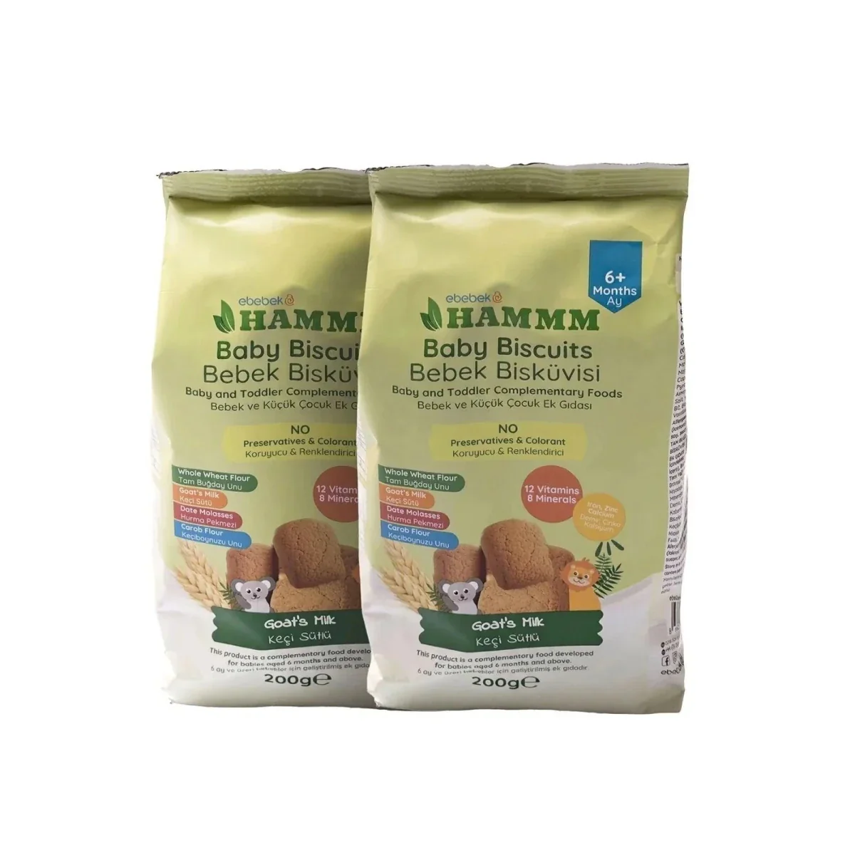 Hammm Baby Biscuits with Goat Milk 400g - Image 3