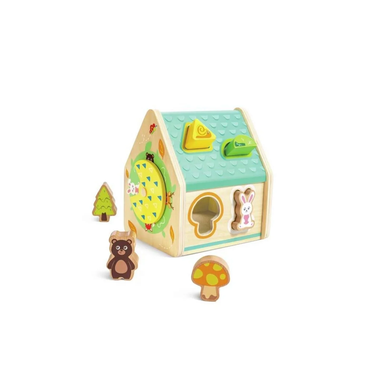 Hape Critter House Shape Sorter - Image 3