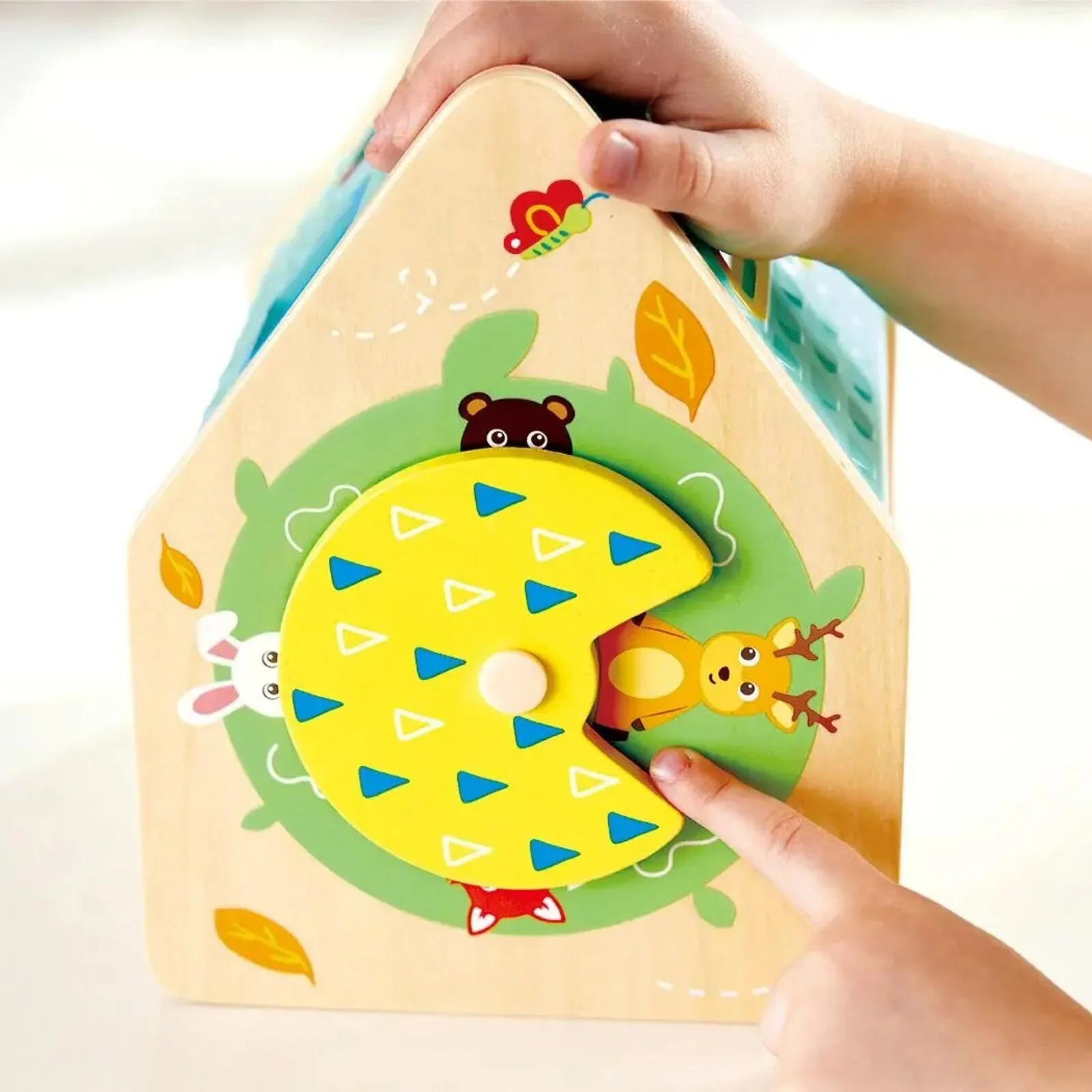 Hape Critter House Shape Sorter - Image 6