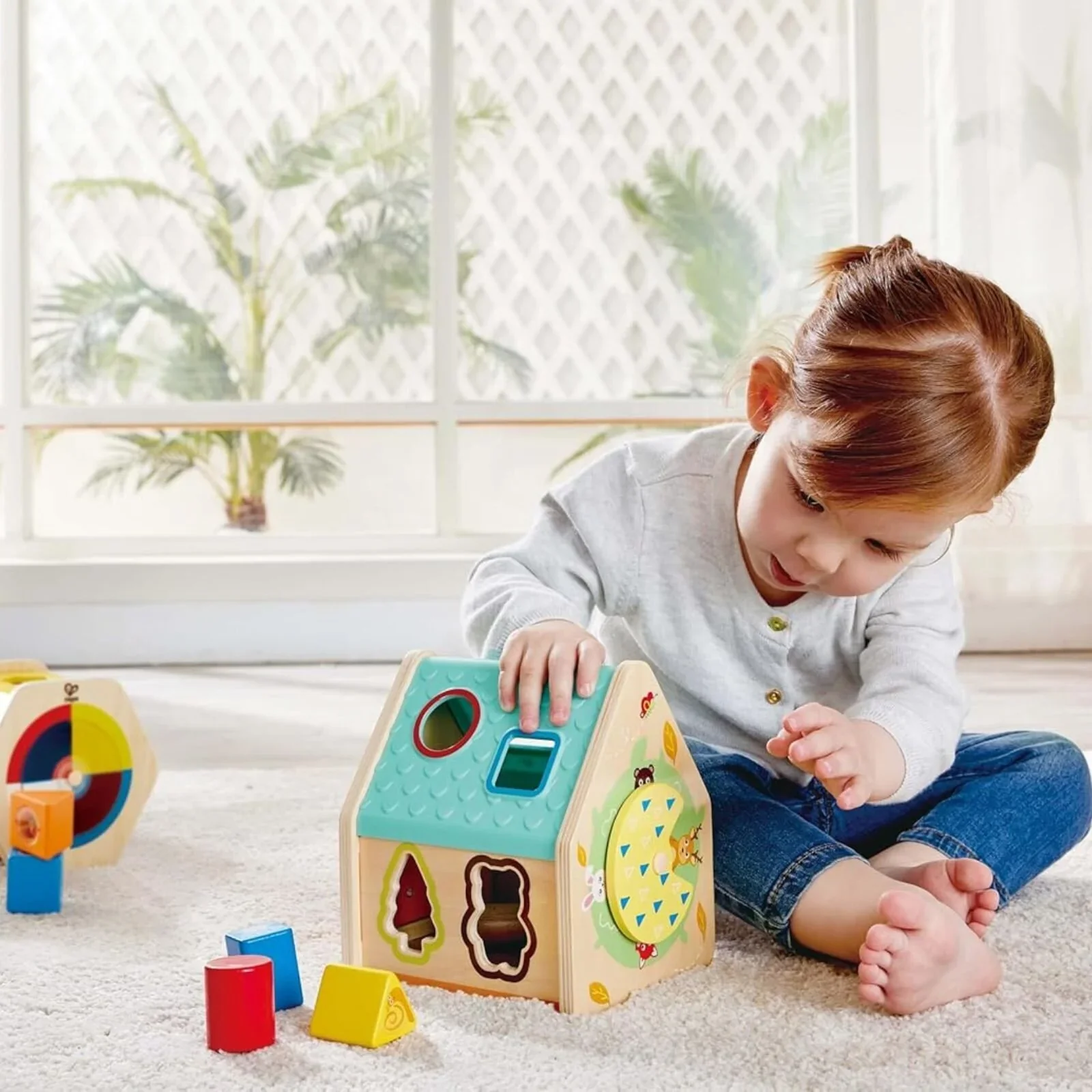 Hape Critter House Shape Sorter - Image 7
