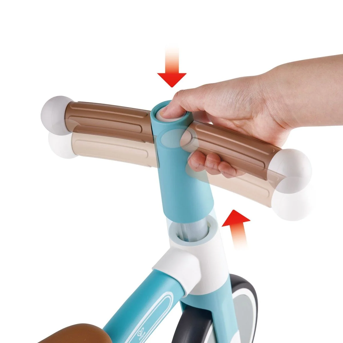 Hape First Ride Toddler Balance Bike, Blue - Image 2
