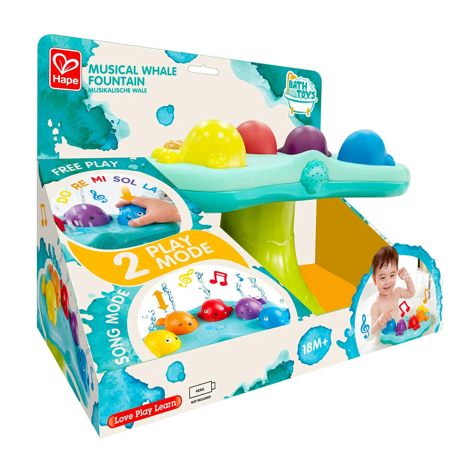 Hape Musical Whale Fountain - Image 5