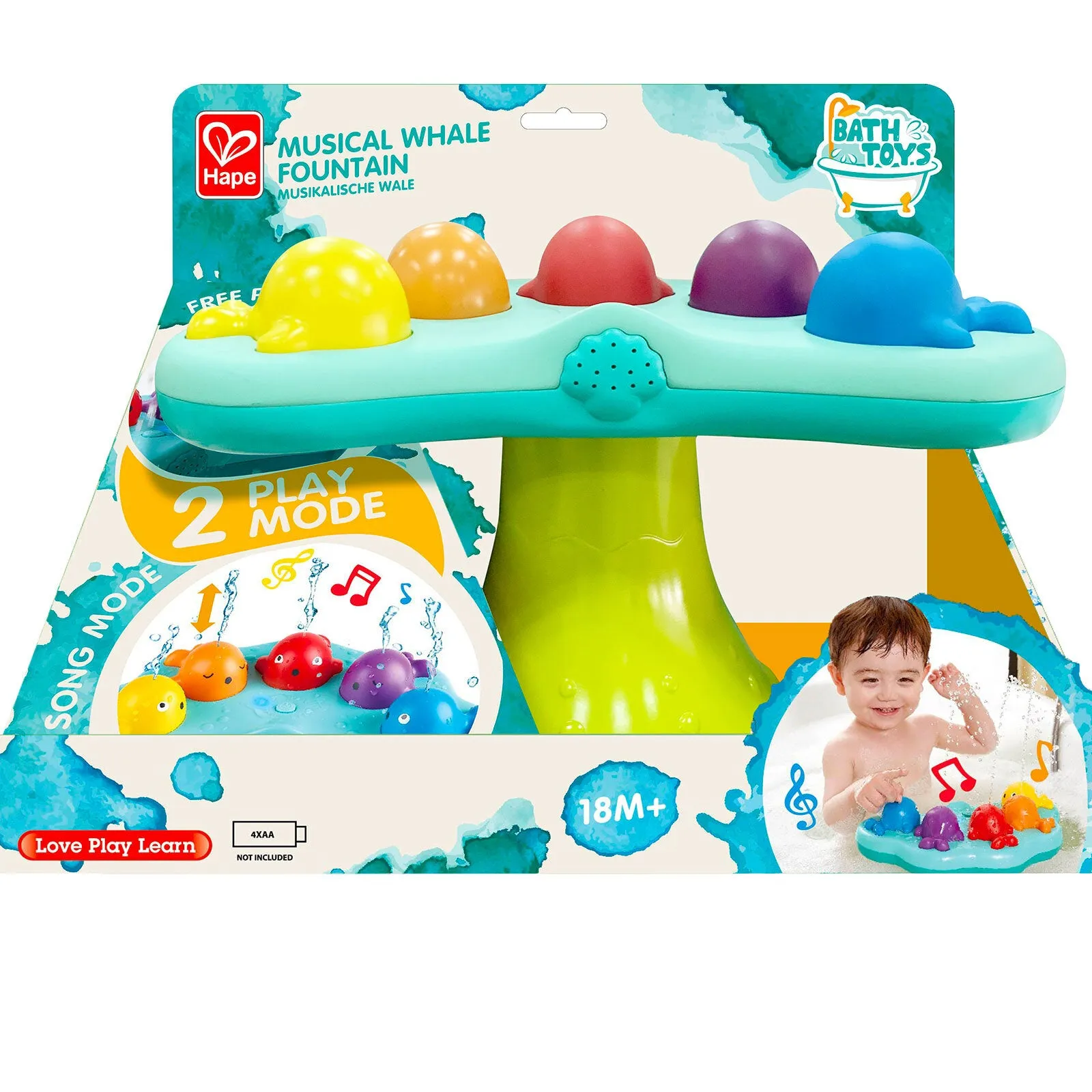 Hape Musical Whale Fountain - Image 6