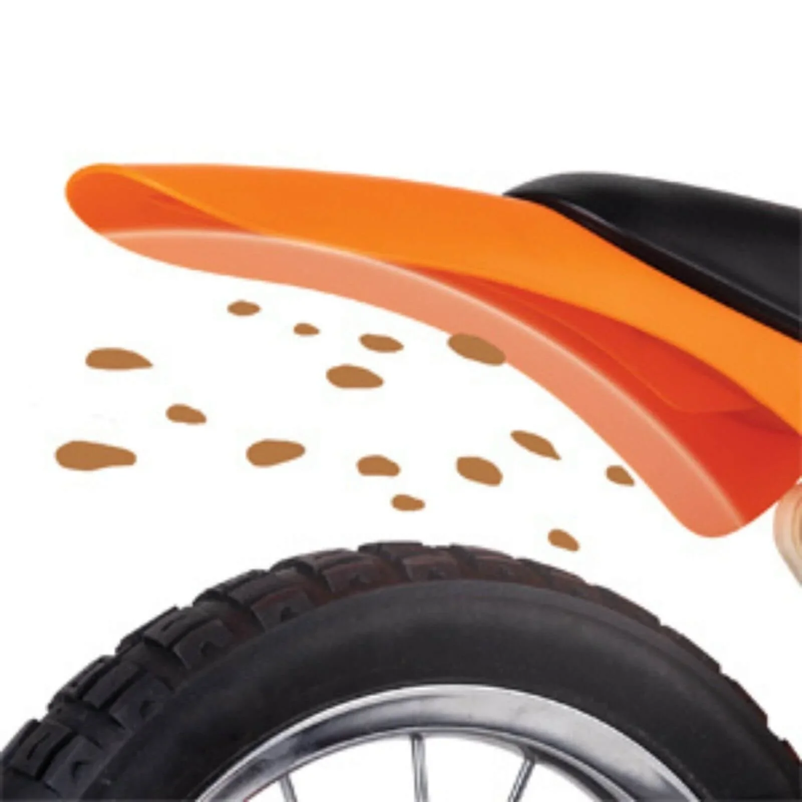 Hape Off Road Kids Balance Bike - Orange - Image 8
