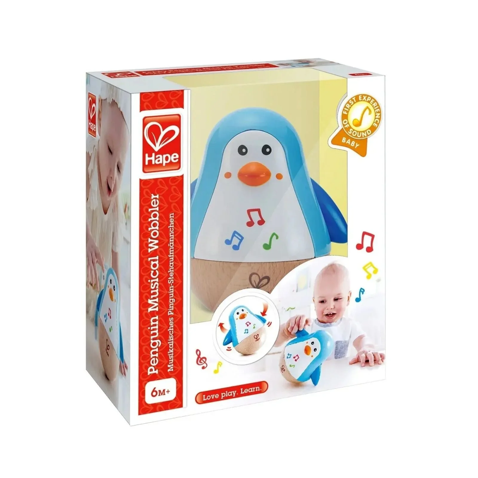 Hape Penguin Music Wobbler - Image 2