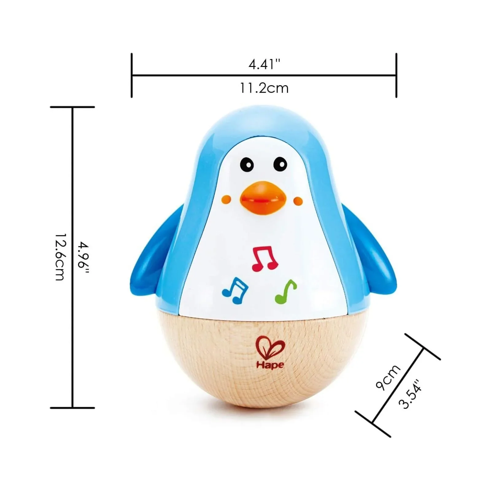 Hape Penguin Music Wobbler - Image 7