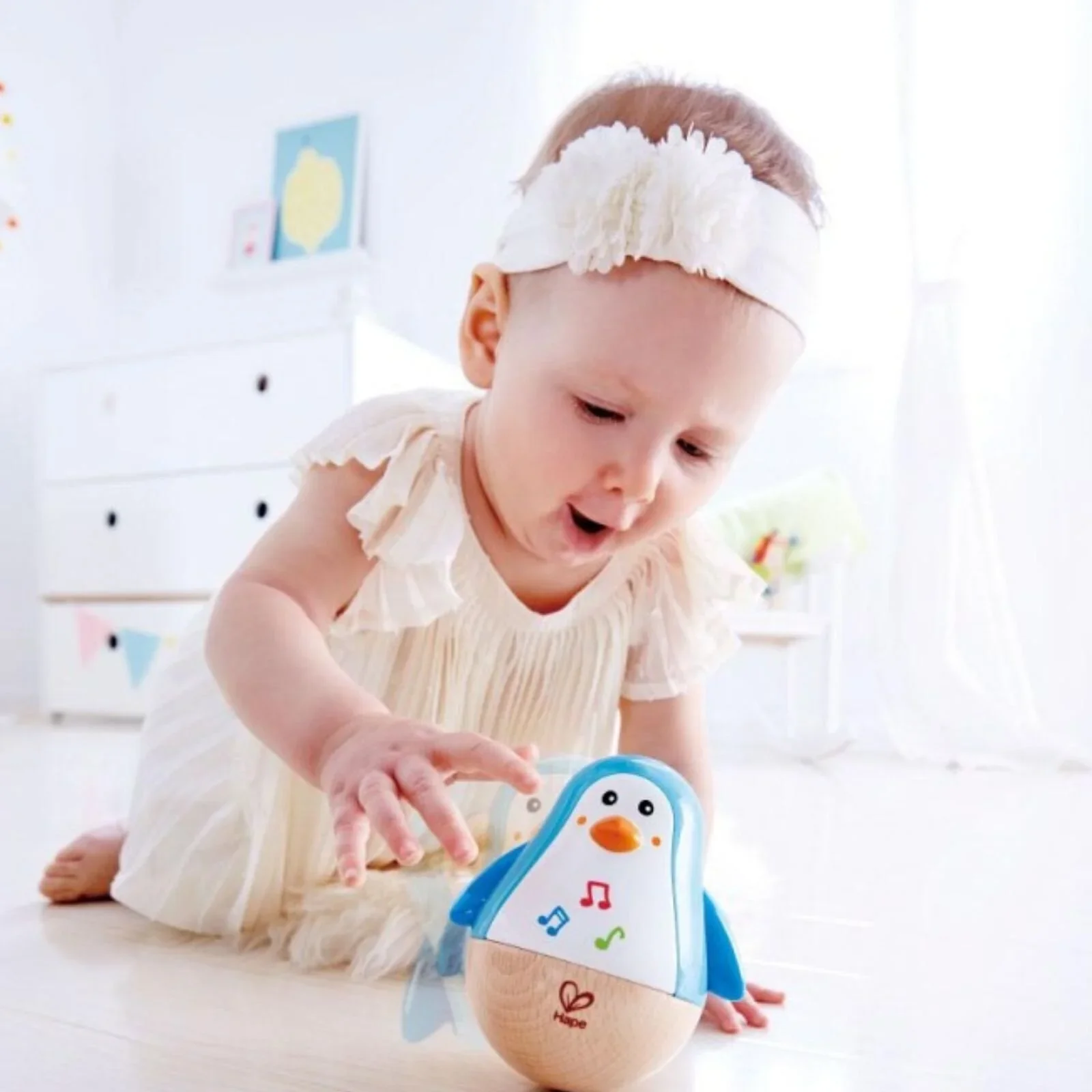 Hape Penguin Music Wobbler - Image 9