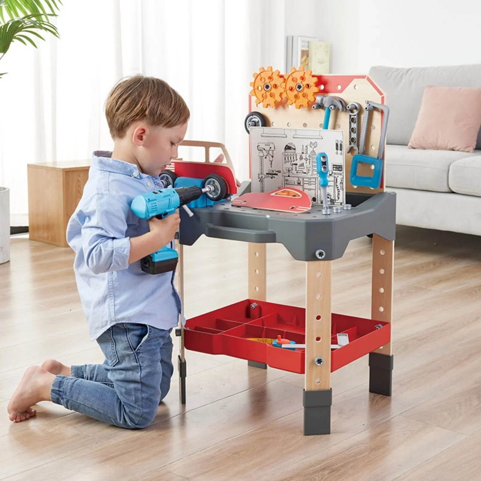 Hape Vehicle Service & Repair Workbench - Image 2