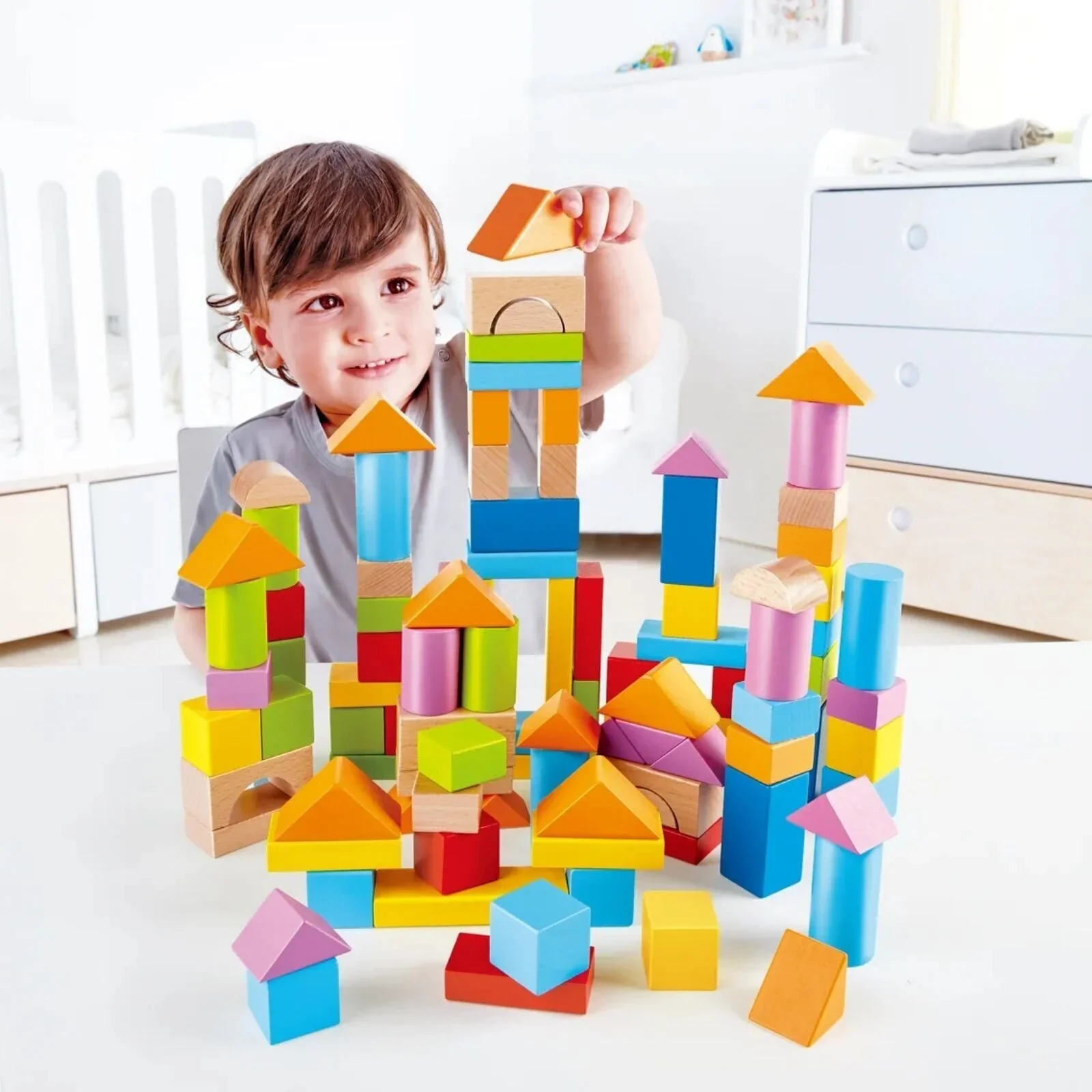 Hape Wonderful Beech Blocks 101 pcs - Image 4