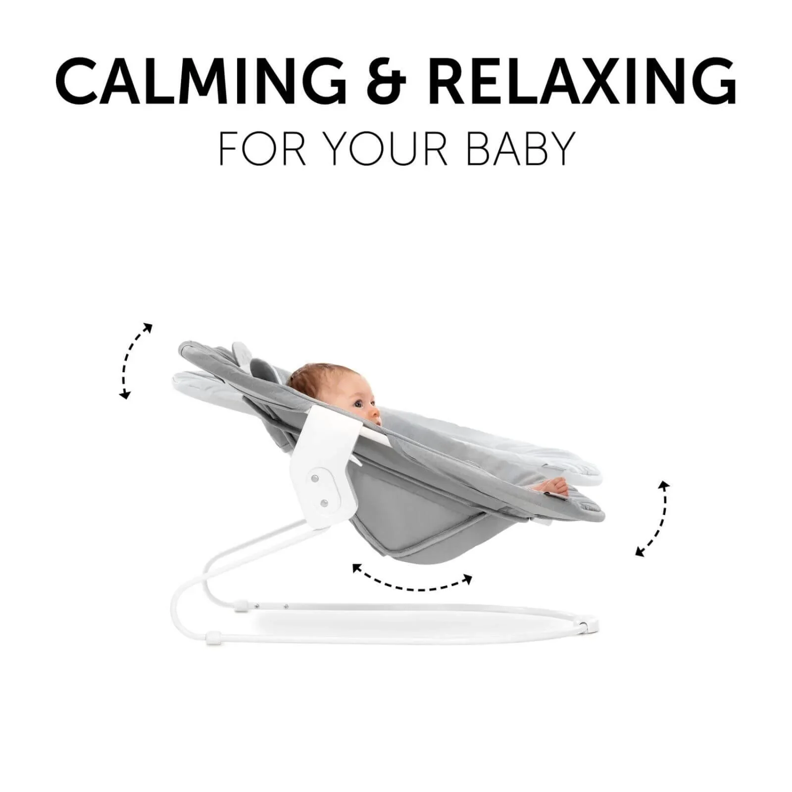 Hauck Alpha Bouncer 2-in-1 - Light Grey - Image 6