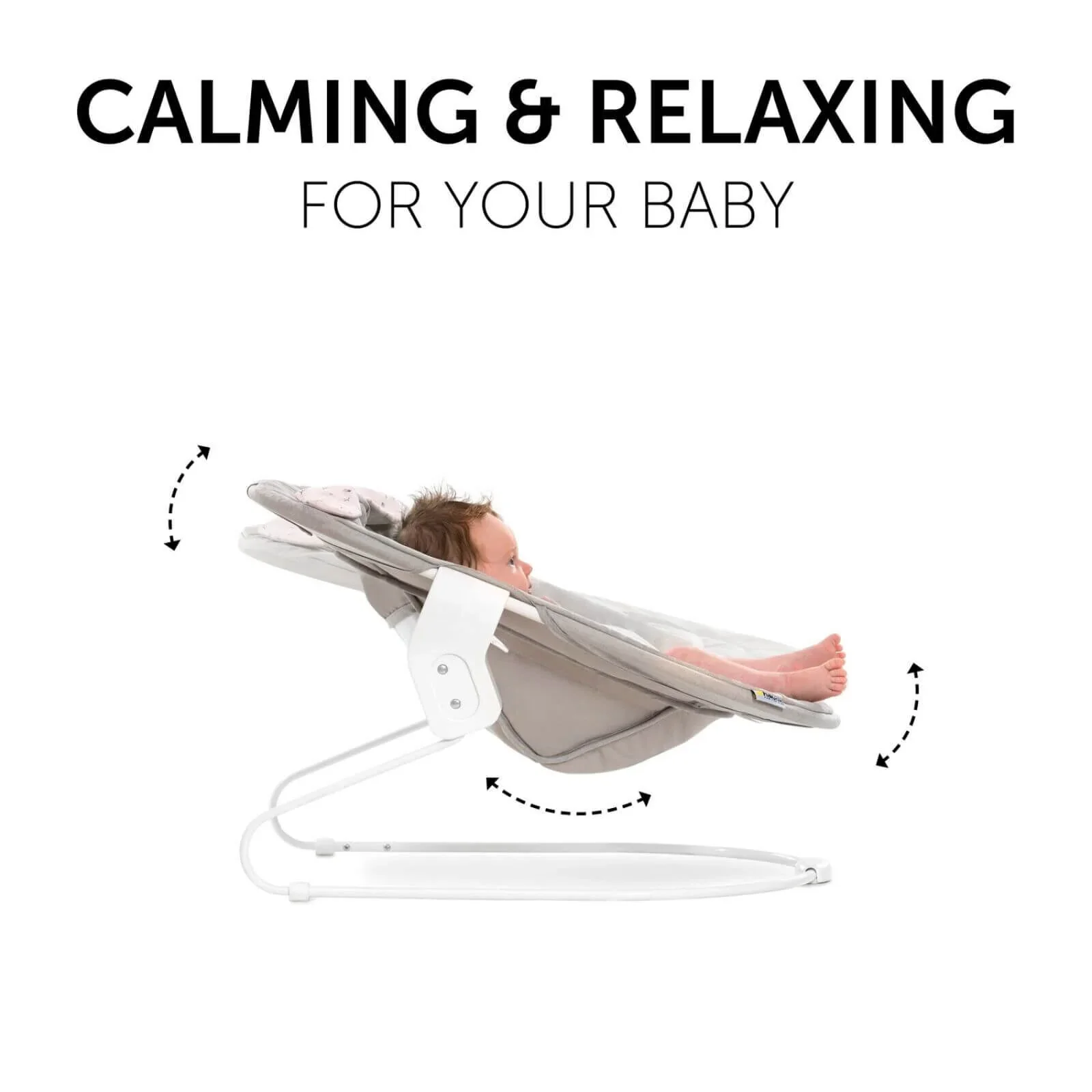 Hauck Alpha Bouncer 2-in-1 - Beige Bloom - Image 6