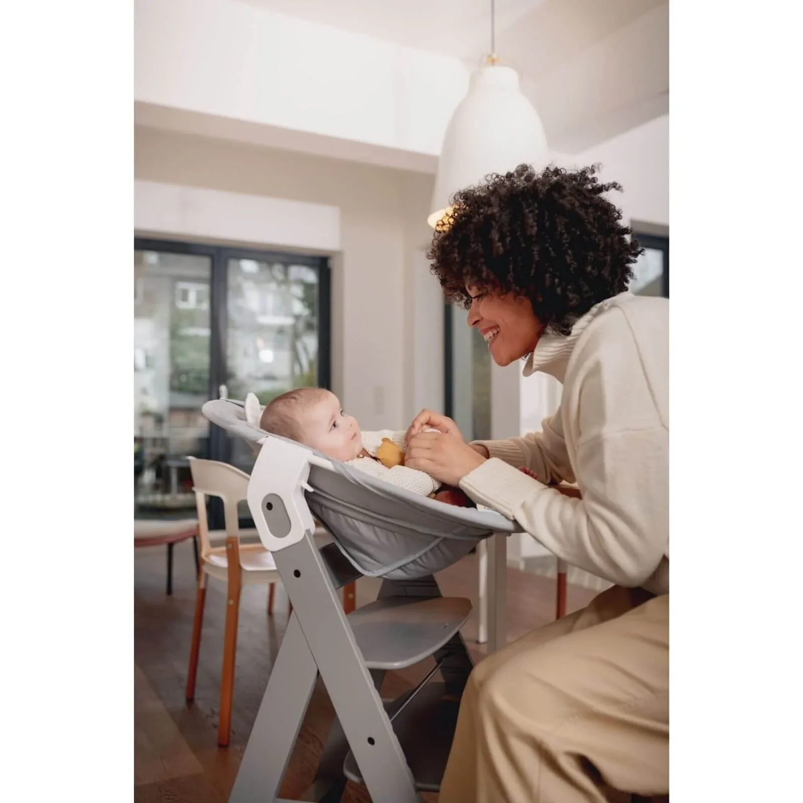 Hauck Alpha Bouncer 2-in-1 - Beige Bloom - Image 9