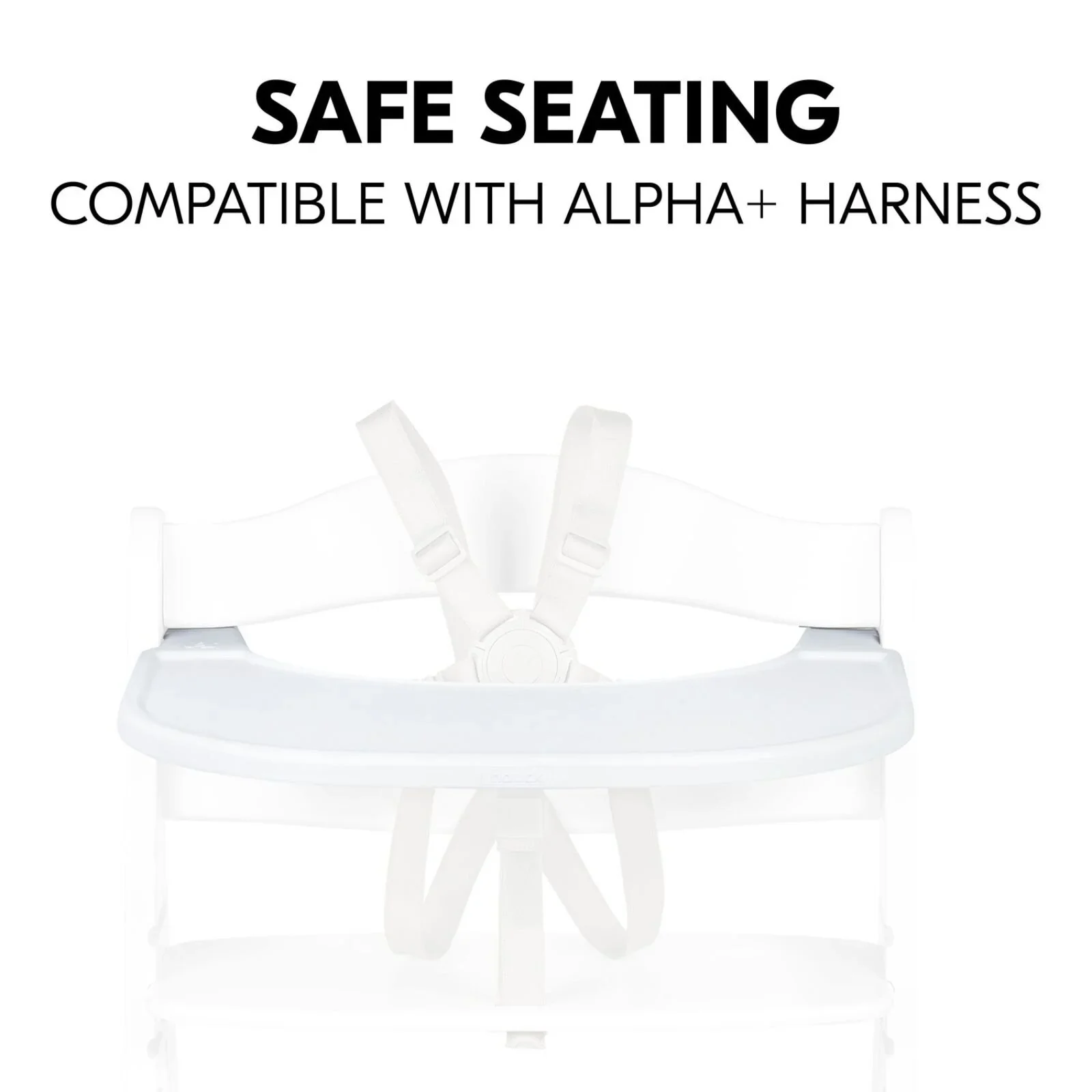 Hauck Alpha Click Tray - White - Image 6