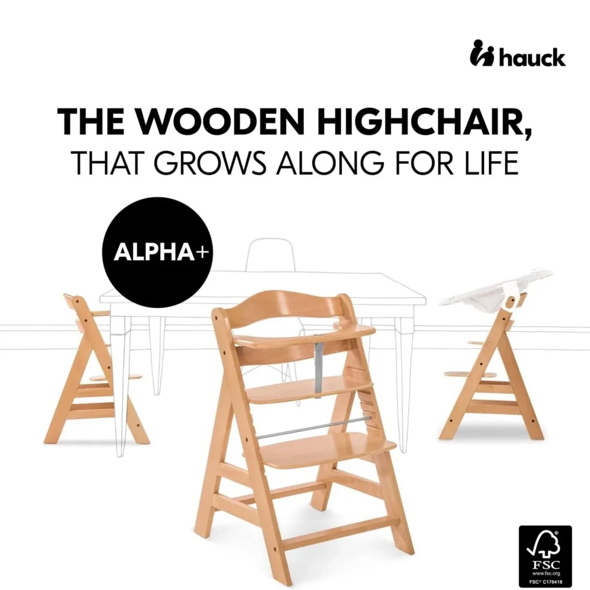 Hauck Alpha+ Economy Bundle - Natural - Image 3