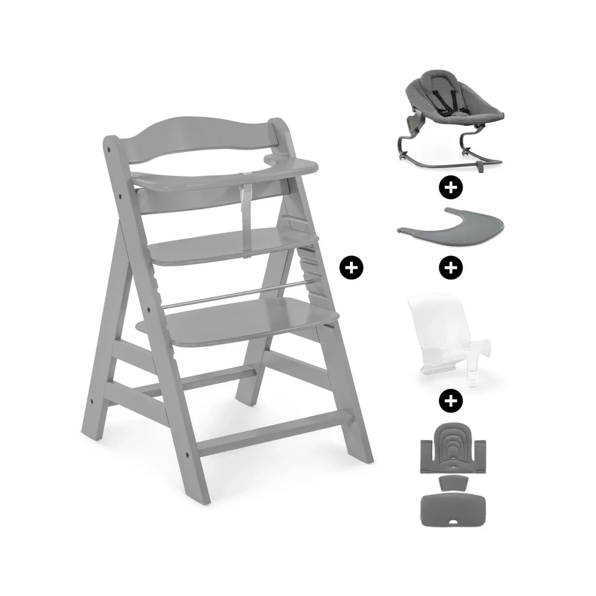 Hauck Alpha+ Premium Bundle - Grey - Image 7