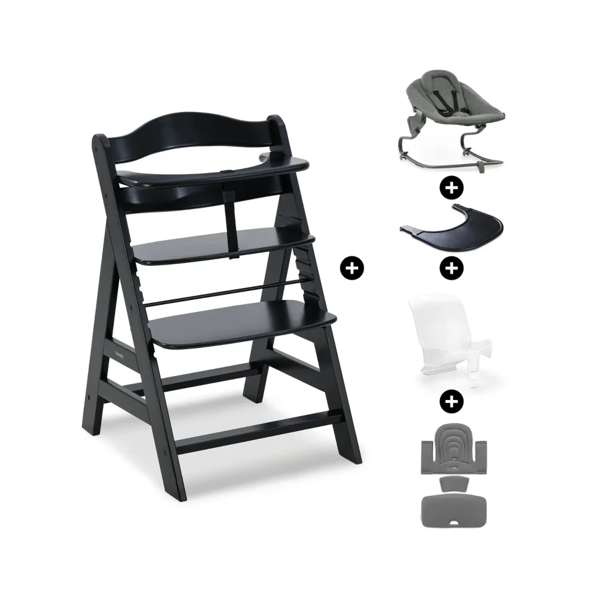 Hauck Alpha+ Premium Bundle - Black - Image 7