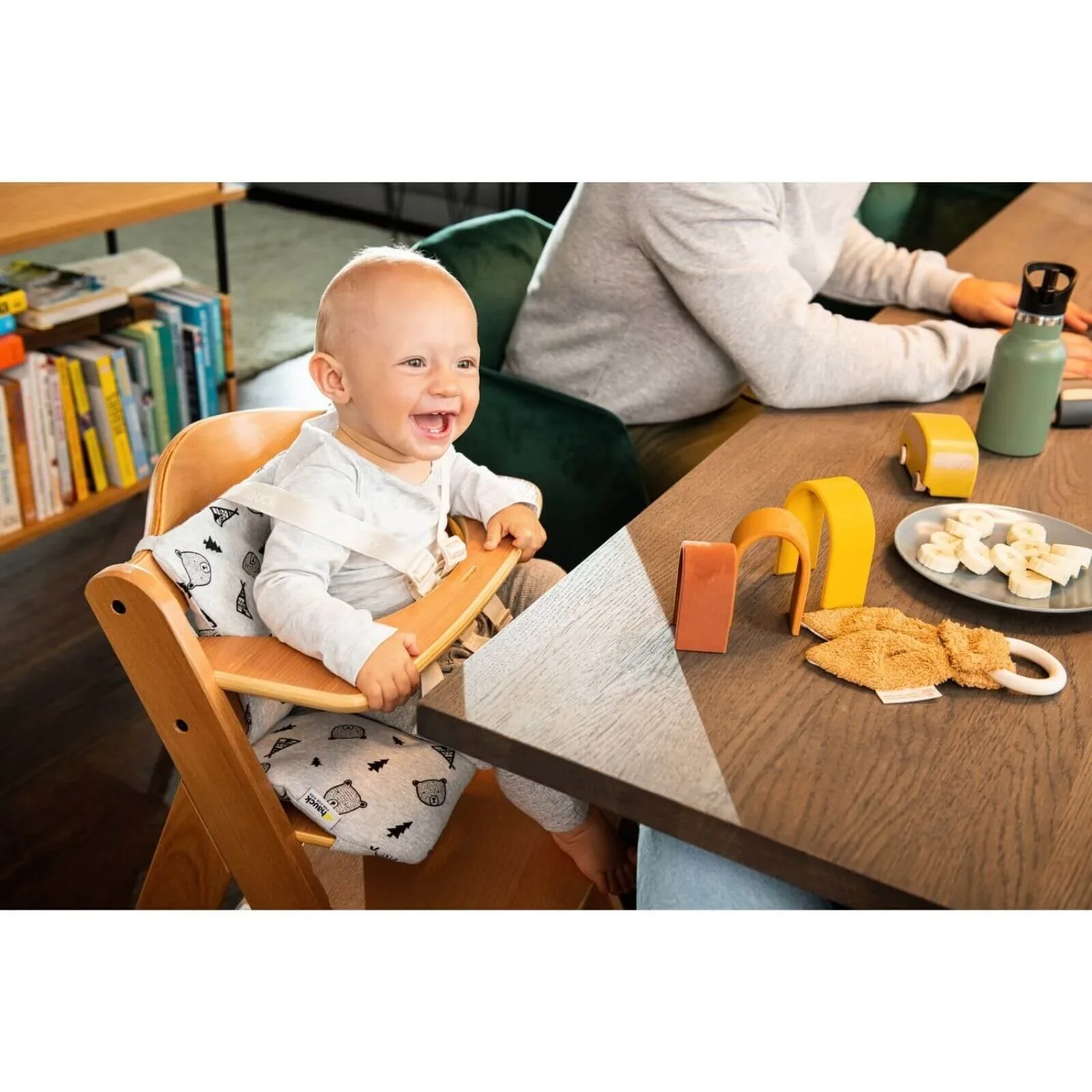 Hauck Alpha+ Wooden Highchair - Natural - Image 11