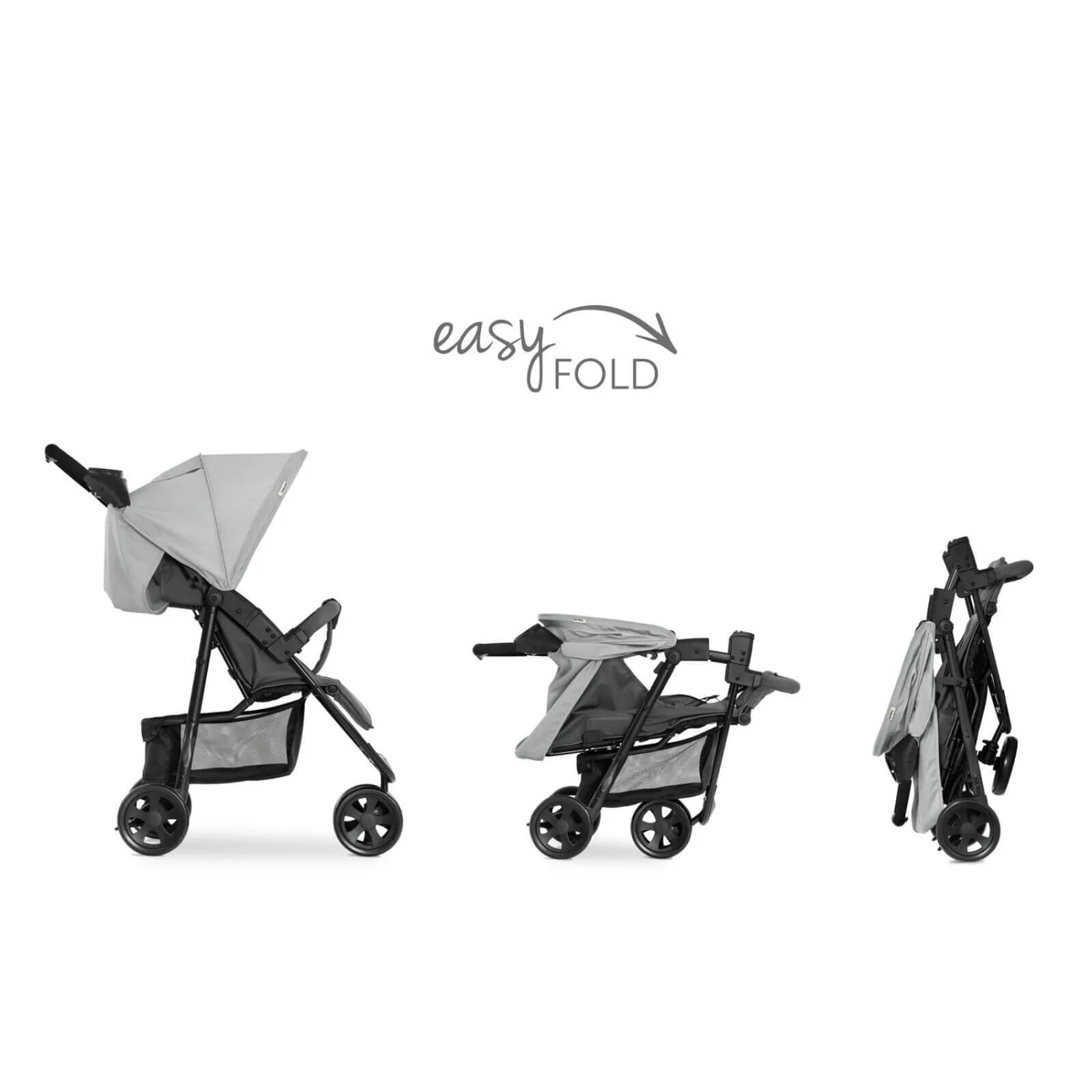 Hauck Citi Neo 3 Pushchair - Grey - Image 10