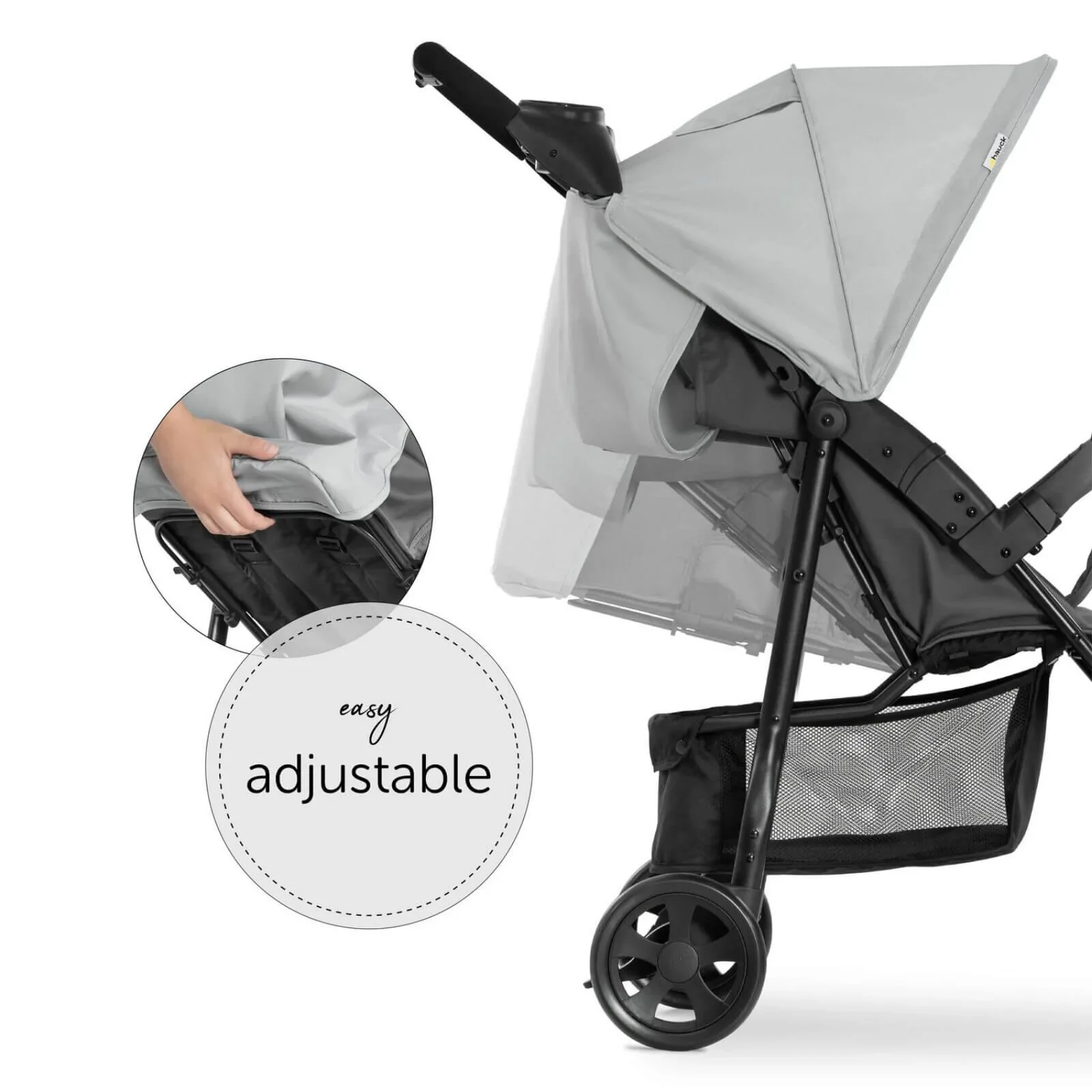 Hauck Citi Neo 3 Pushchair - Grey - Image 4