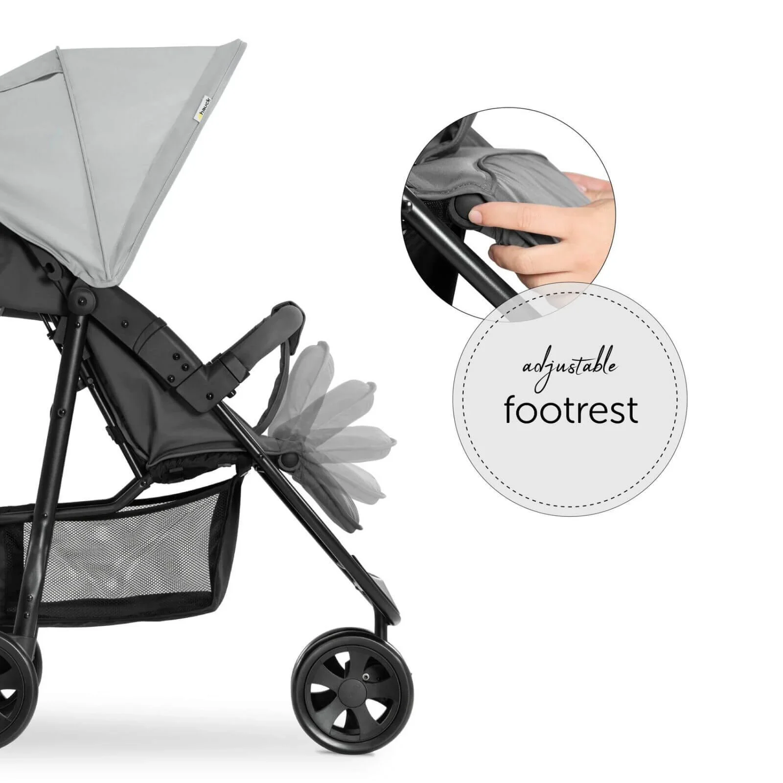 Hauck Citi Neo 3 Pushchair - Grey - Image 5