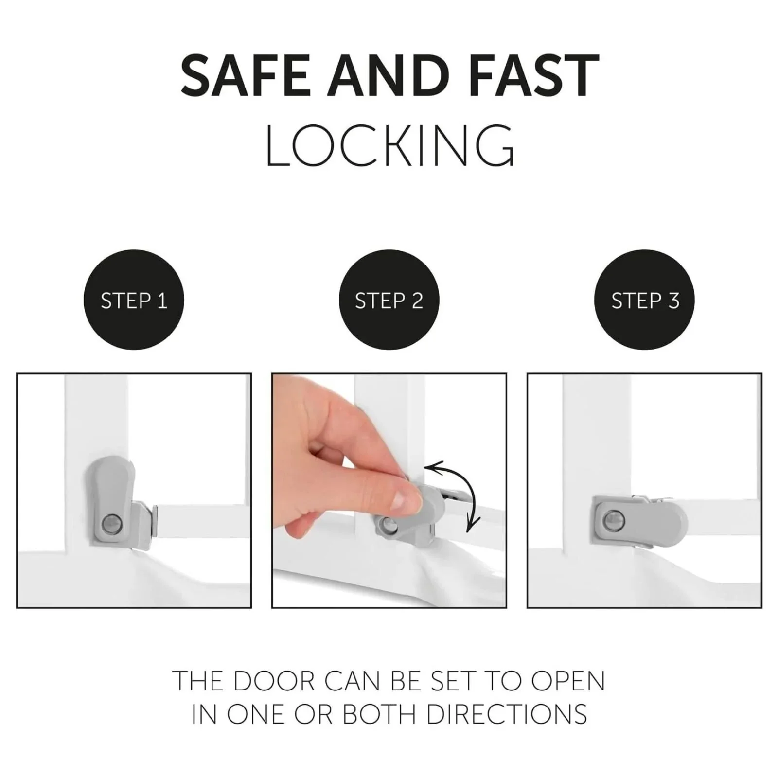 Hauck Clear Step Safety Gate - Image 4