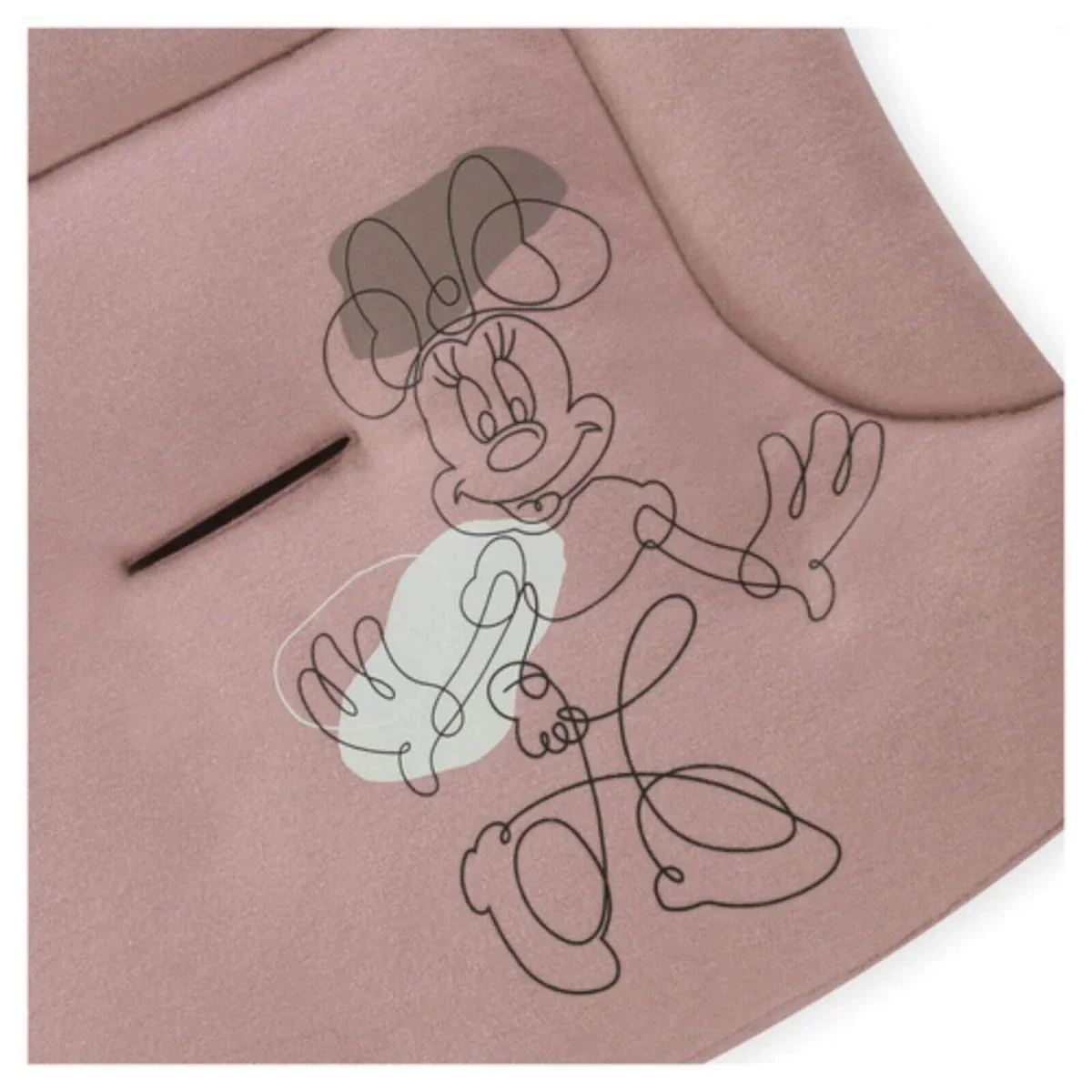 Hauck Disney Pushchair Seat Liner - Minnie Mouse Rose - Image 4