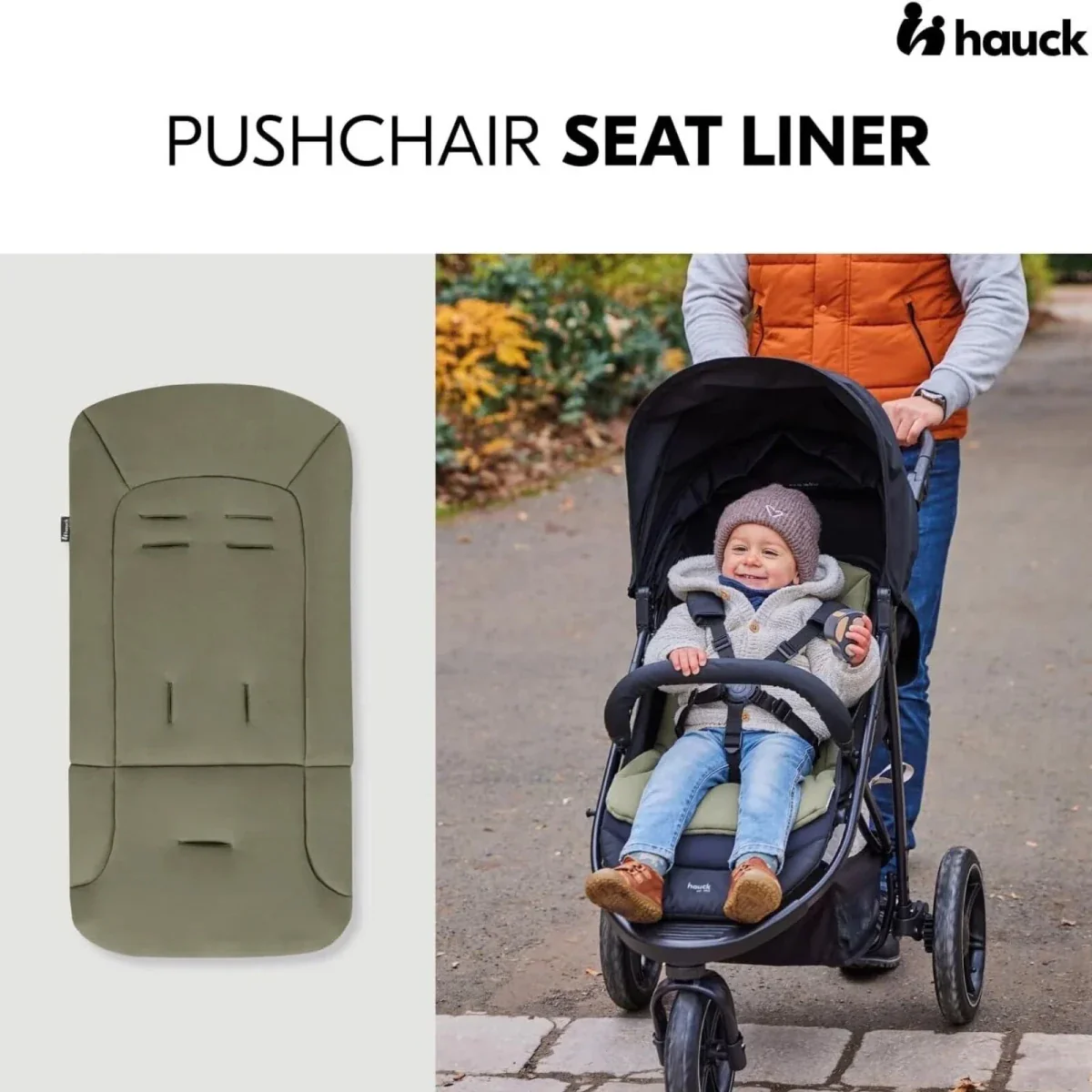 Hauck Disney Pushchair Seat Liner - Mickey Mouse Black - Image 11