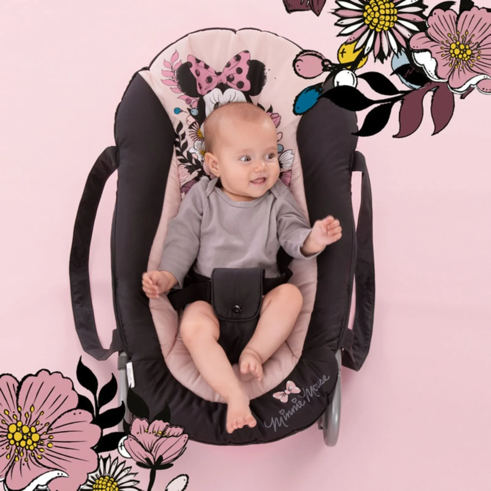 Hauck Disney Rocky Bouncer - Minnie Sweetheart - Image 9