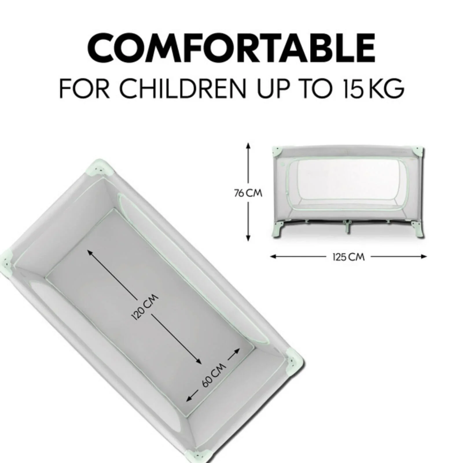 Hauck Dream N Play Plus - Mint - Image 2