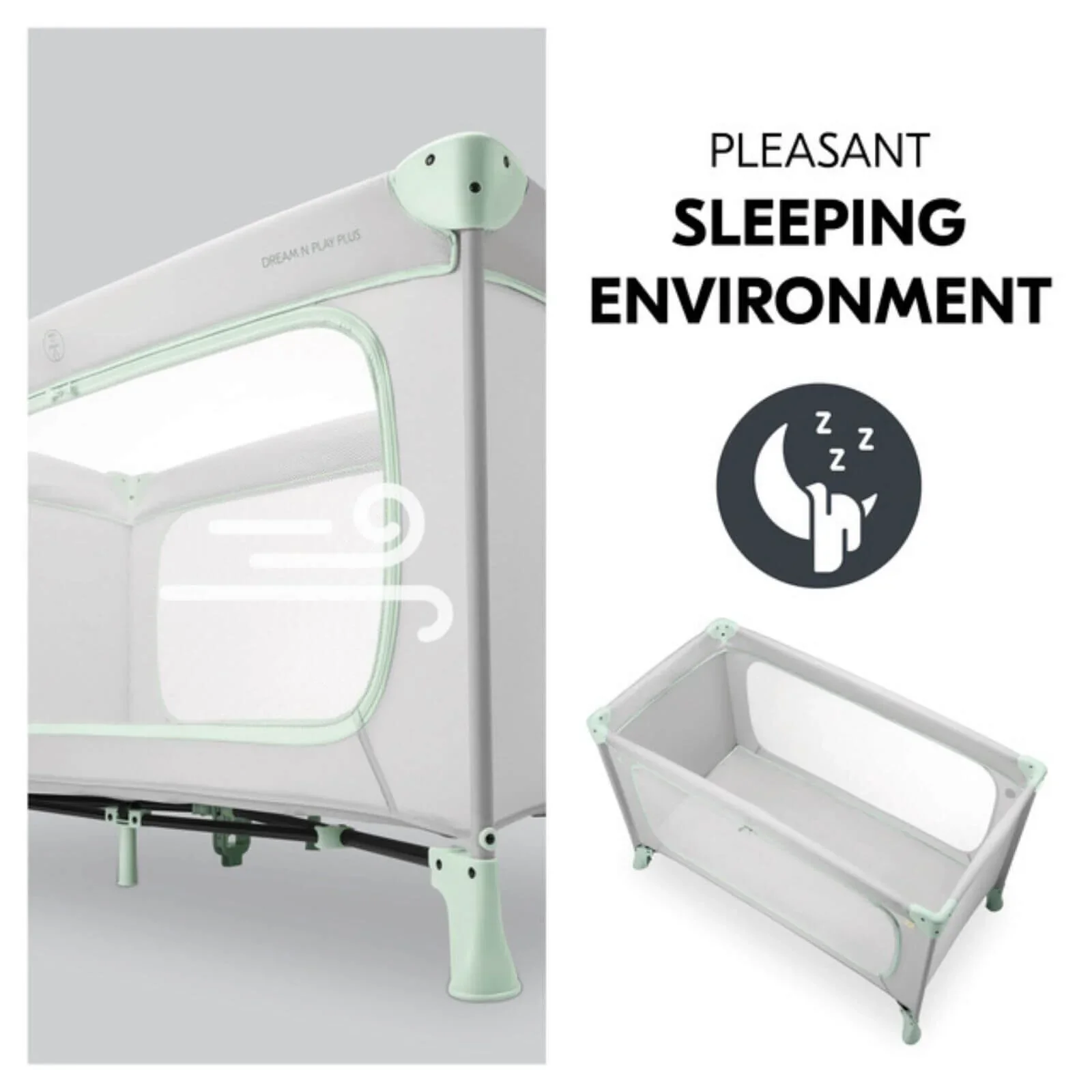 Hauck Dream N Play Plus - Mint - Image 5