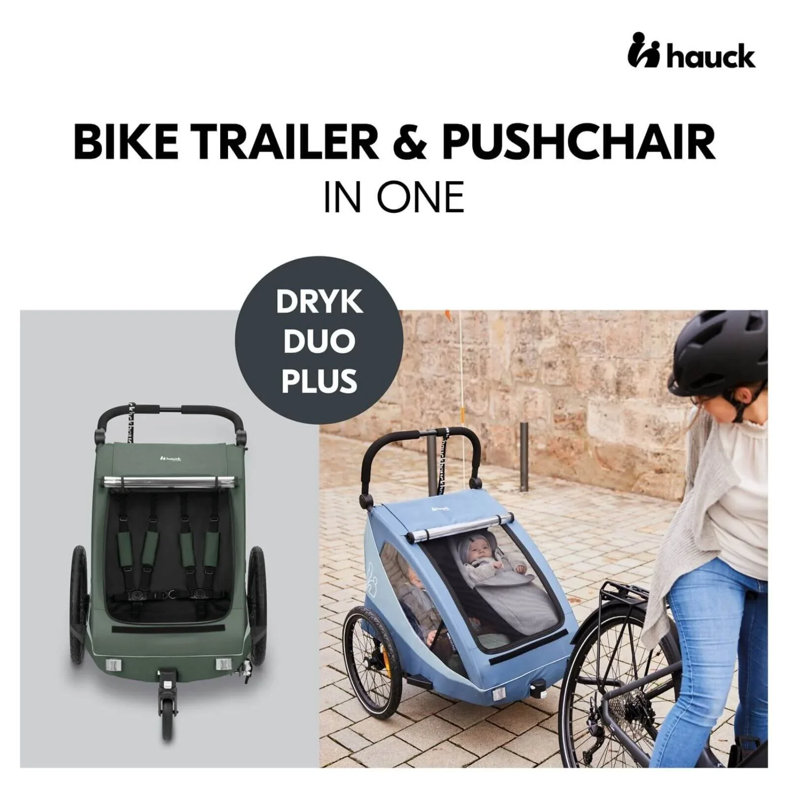 Hauck Dryk Duo Plus - Dark Green - Image 4