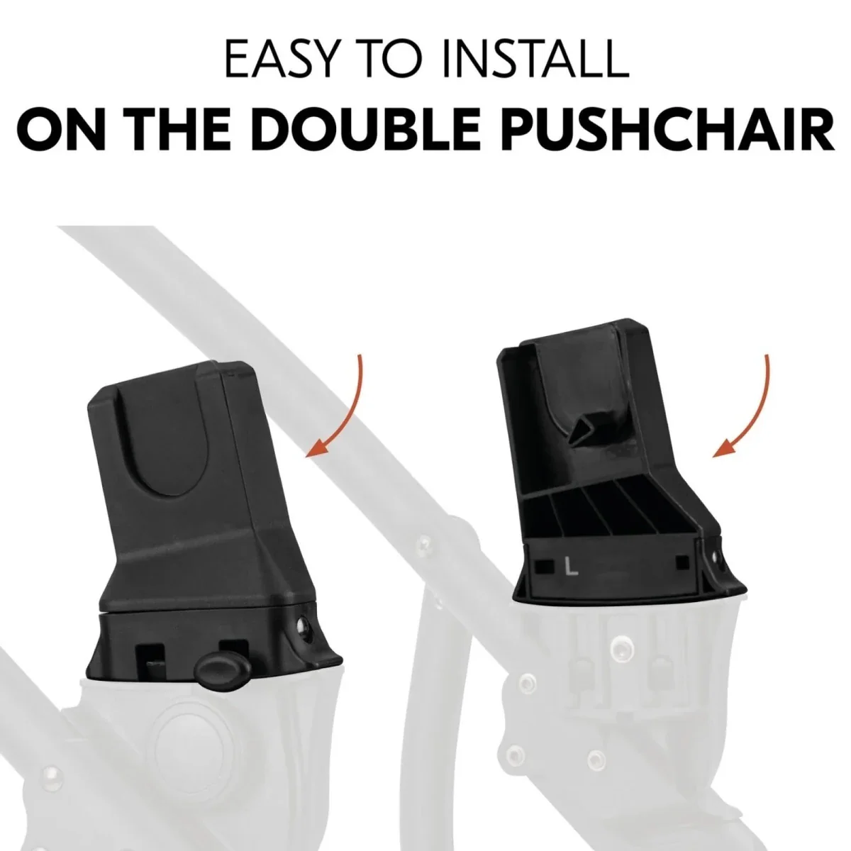 Hauck Duett 2 Car Seat Adaptors - Image 3