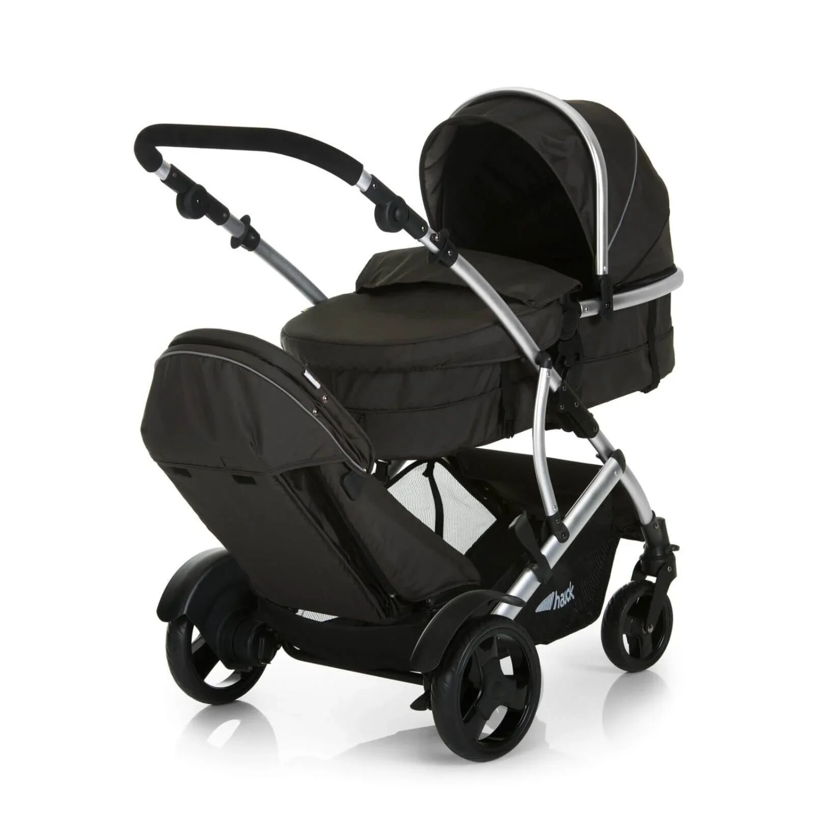 Hauck Duett 2 Tandem Pushchair - Black - Image 10