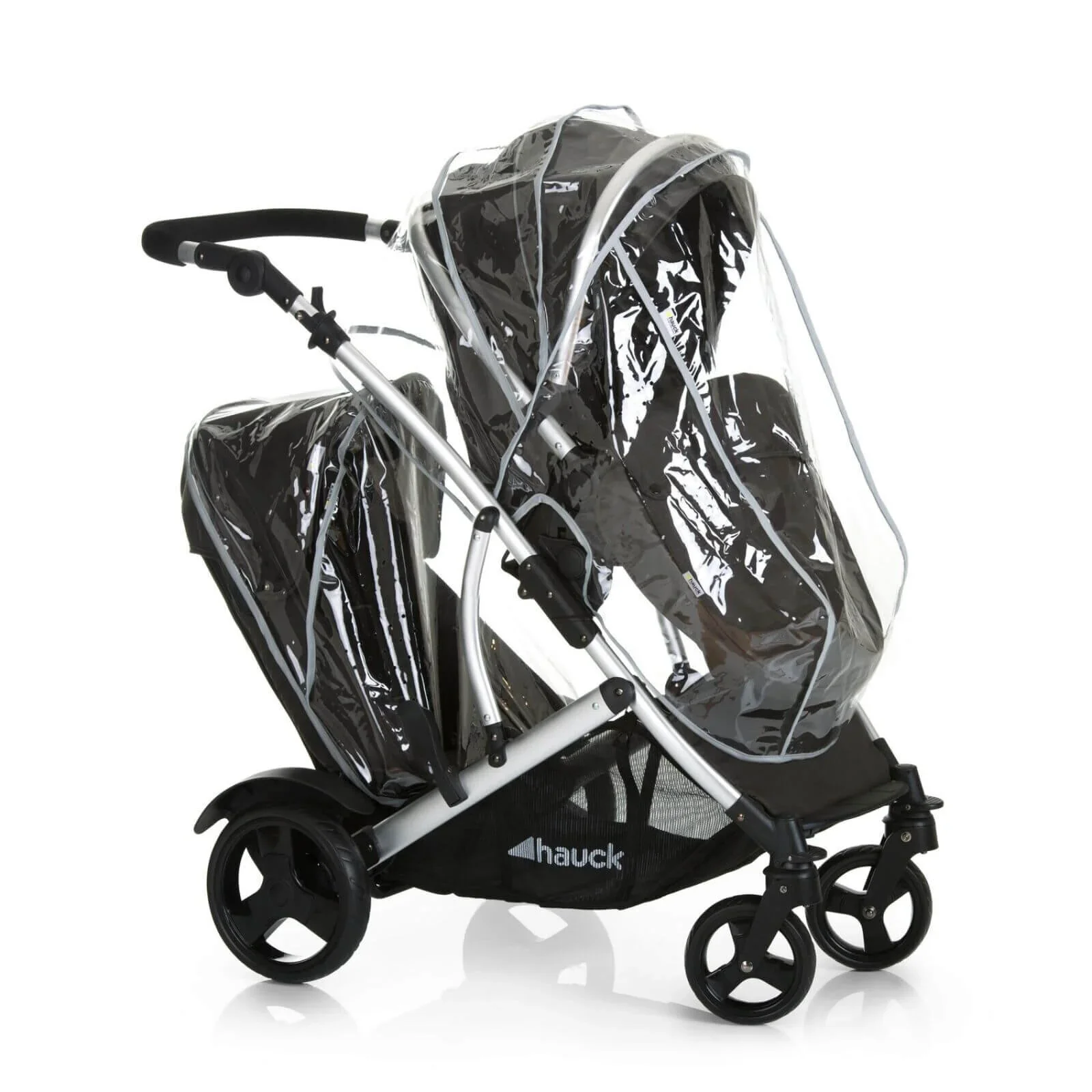 Hauck Duett 2 Tandem Pushchair - Black - Image 11