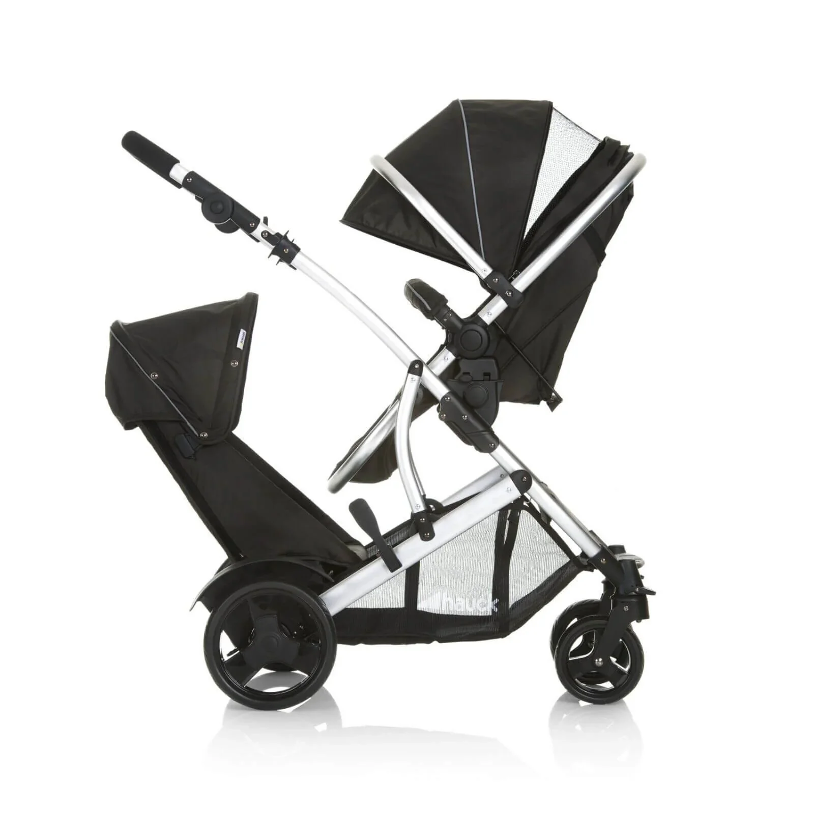 Hauck Duett 2 Tandem Pushchair - Black - Image 3
