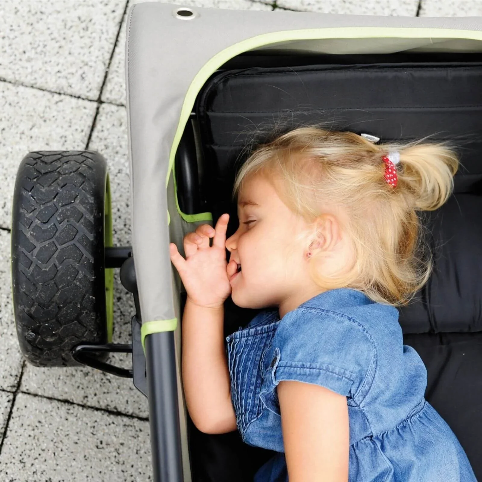 Hauck Eco Mobil Wagon - Green - Image 17