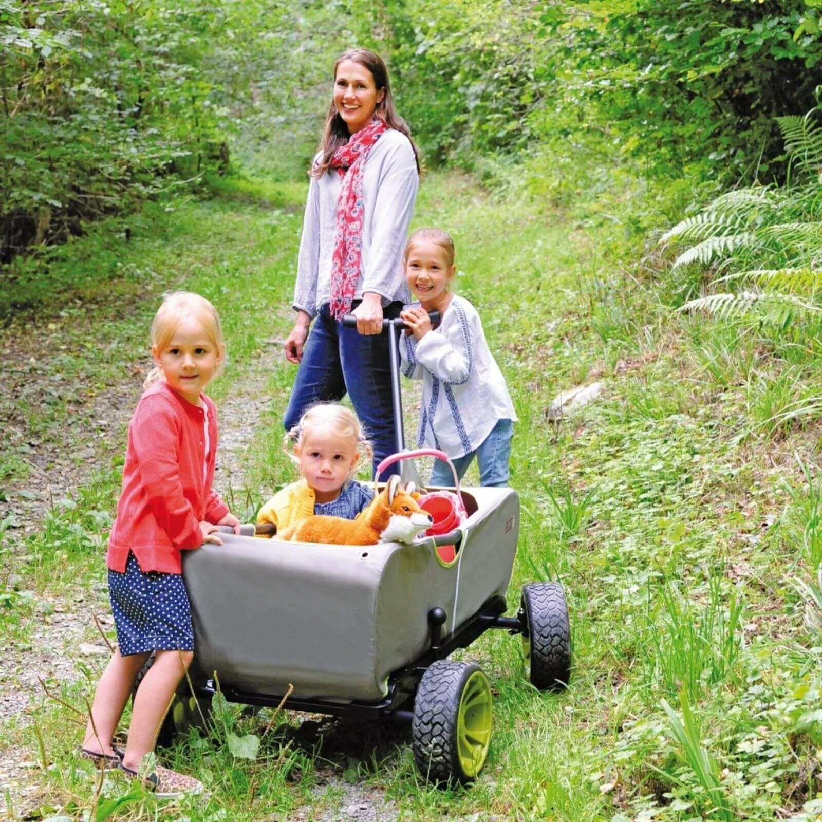 Hauck Eco Mobil Wagon - Green - Image 19