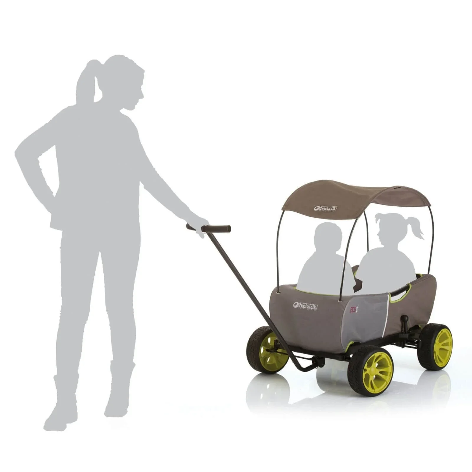 Hauck Eco Mobil Wagon - Green - Image 20