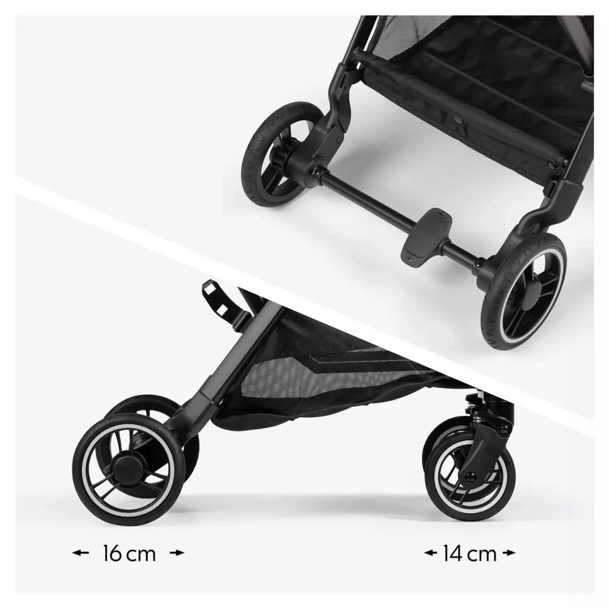 Hauck Fly N Care Stroller - Sage Green - Image 6