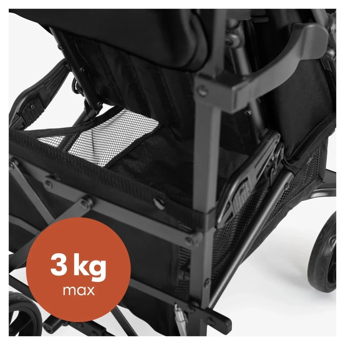 Hauck Fold N Care Stroller - Black - Image 10