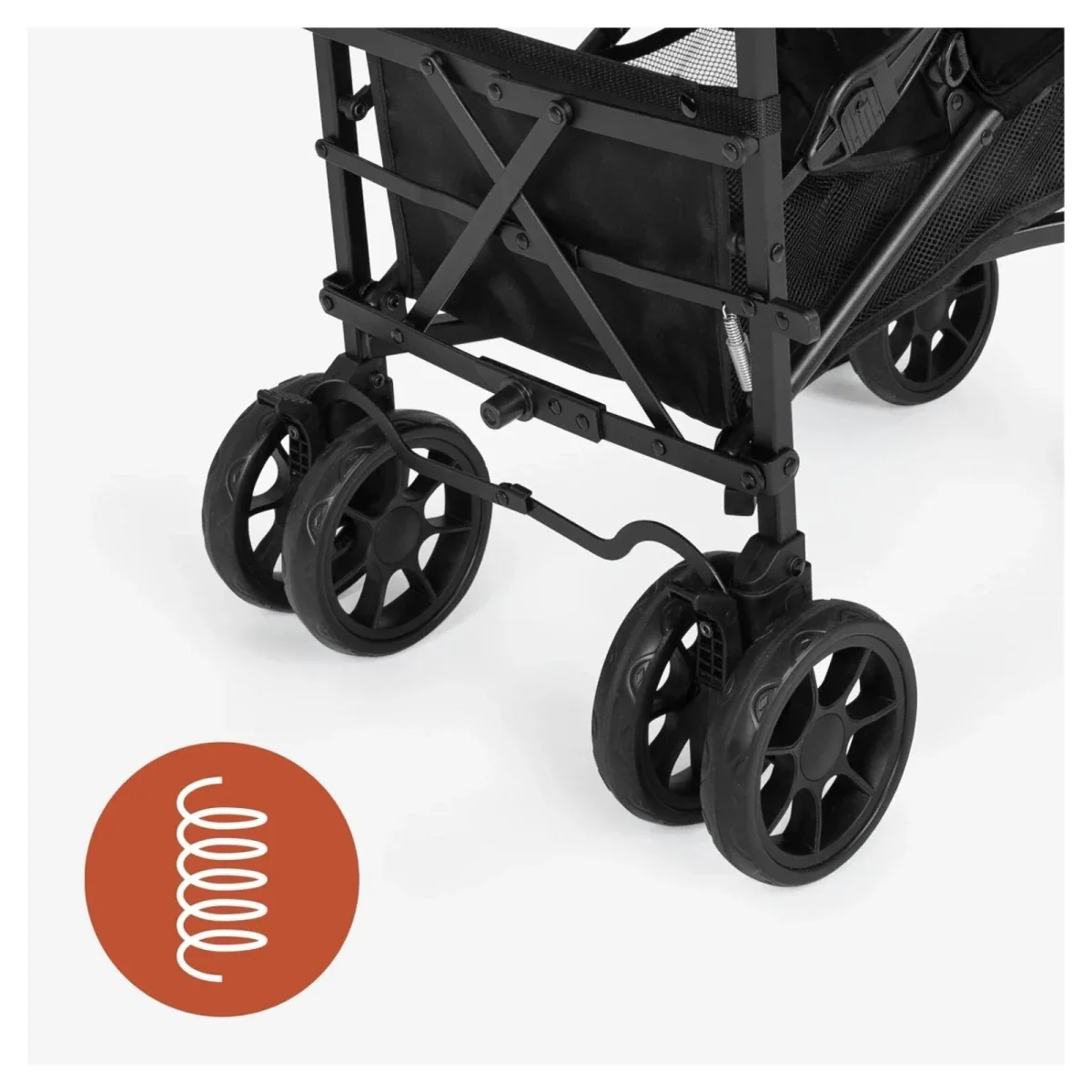 Hauck Fold N Care Stroller - Black - Image 9