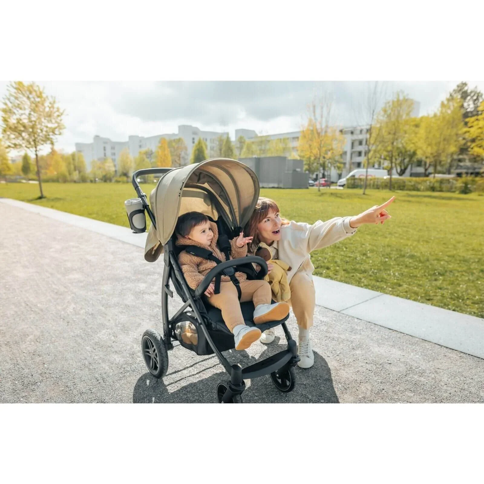 Hauck Rapid 4D Pushchair - Rose - Image 12