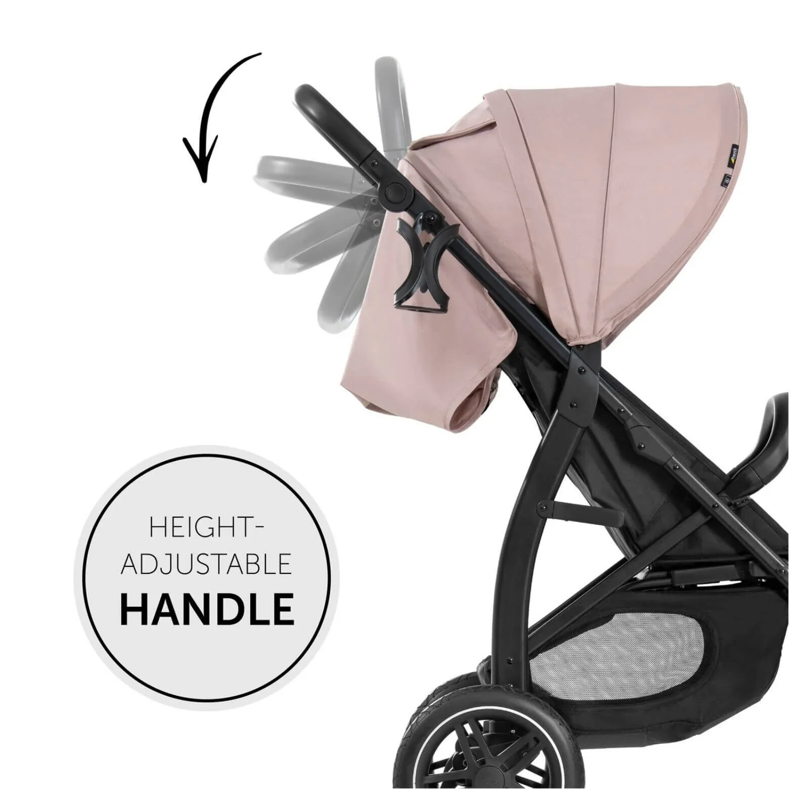 Hauck Rapid 4D Pushchair - Rose - Image 6