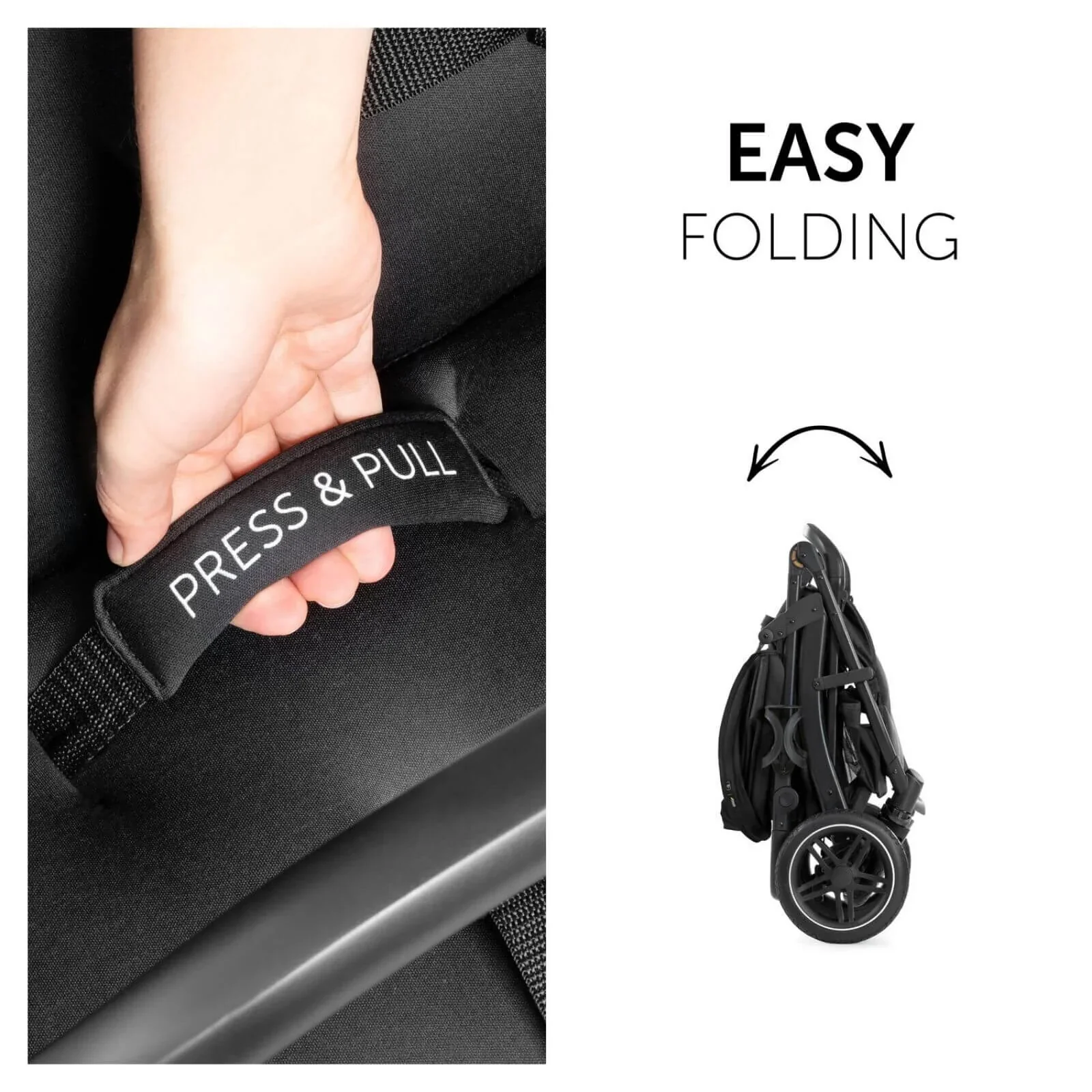Hauck Rapid 4D Pushchair - Black - Image 3